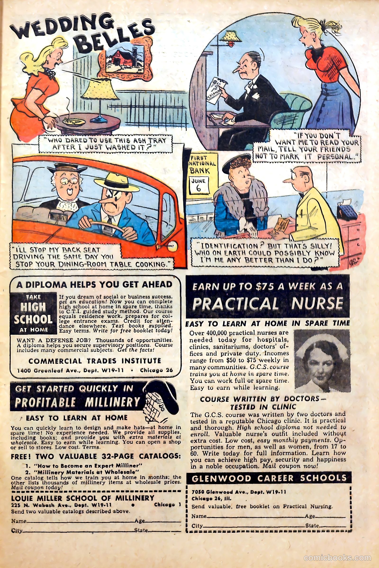 Romantic Marriage #6 (1951) — page 47 of 52