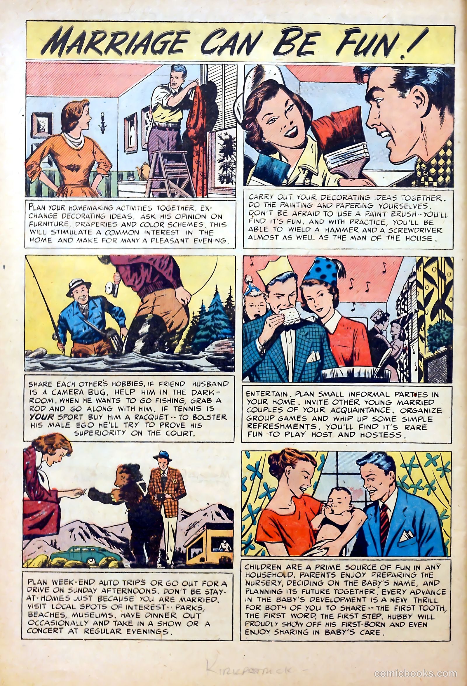 Romantic Marriage #6 (1951) — page 48 of 52