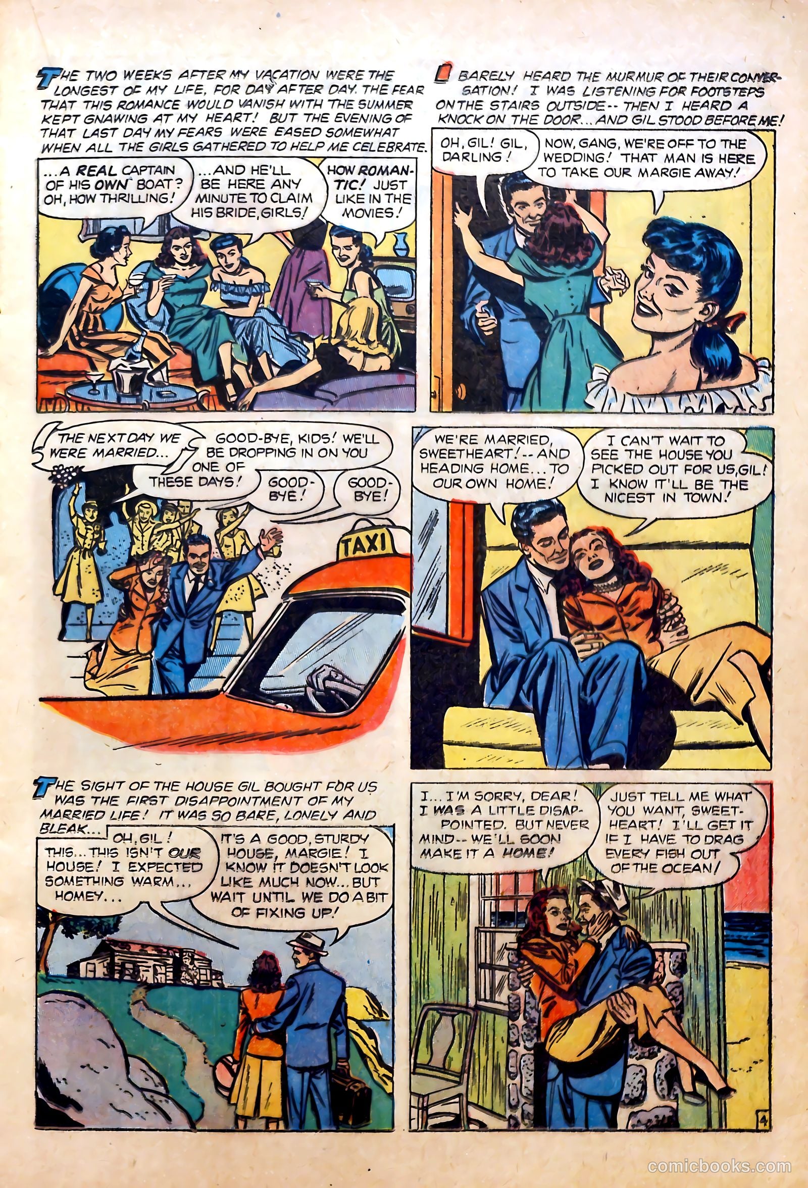 Romantic Marriage #6 (1951) — page 21 of 52