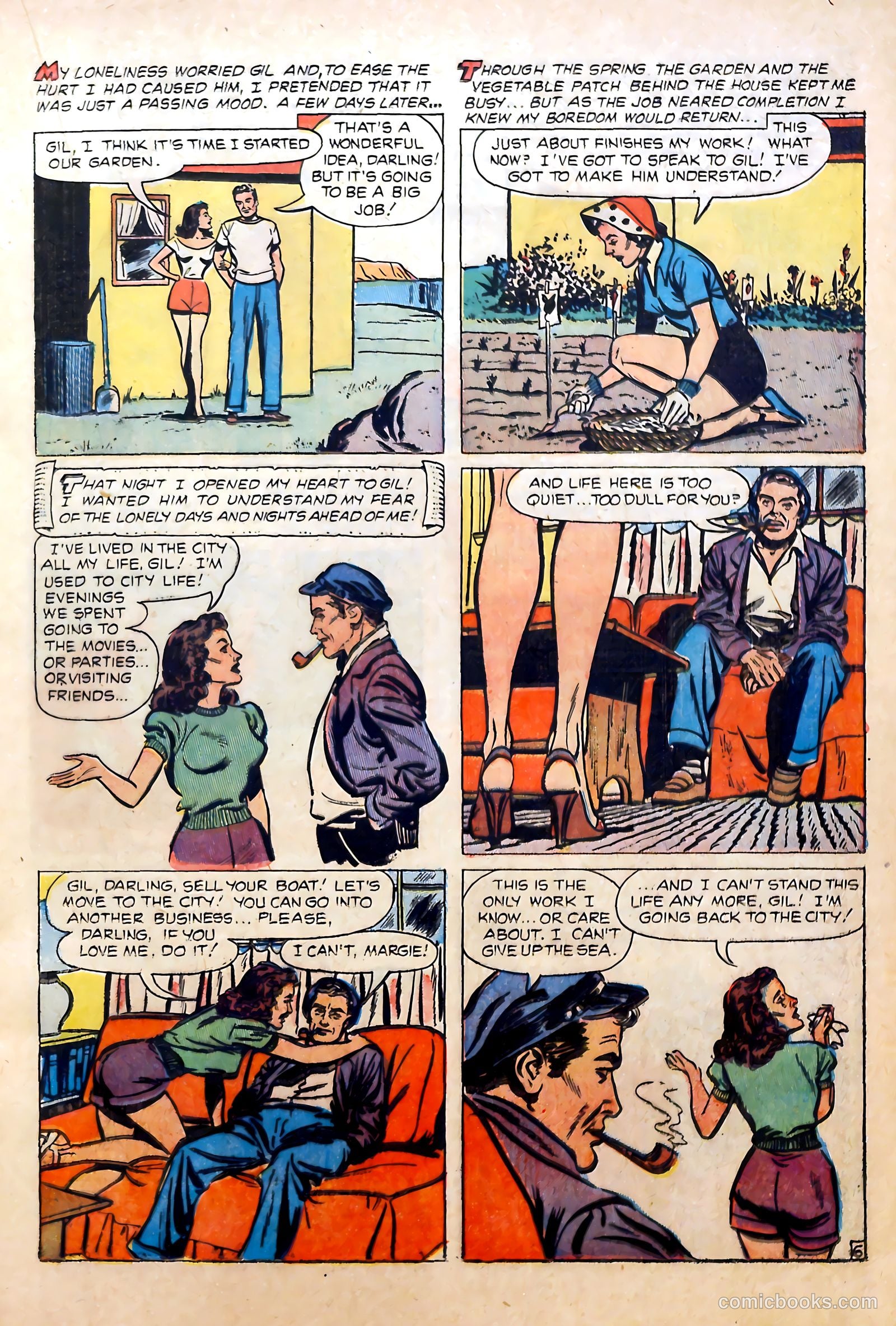 Romantic Marriage #6 (1951) — page 23 of 52