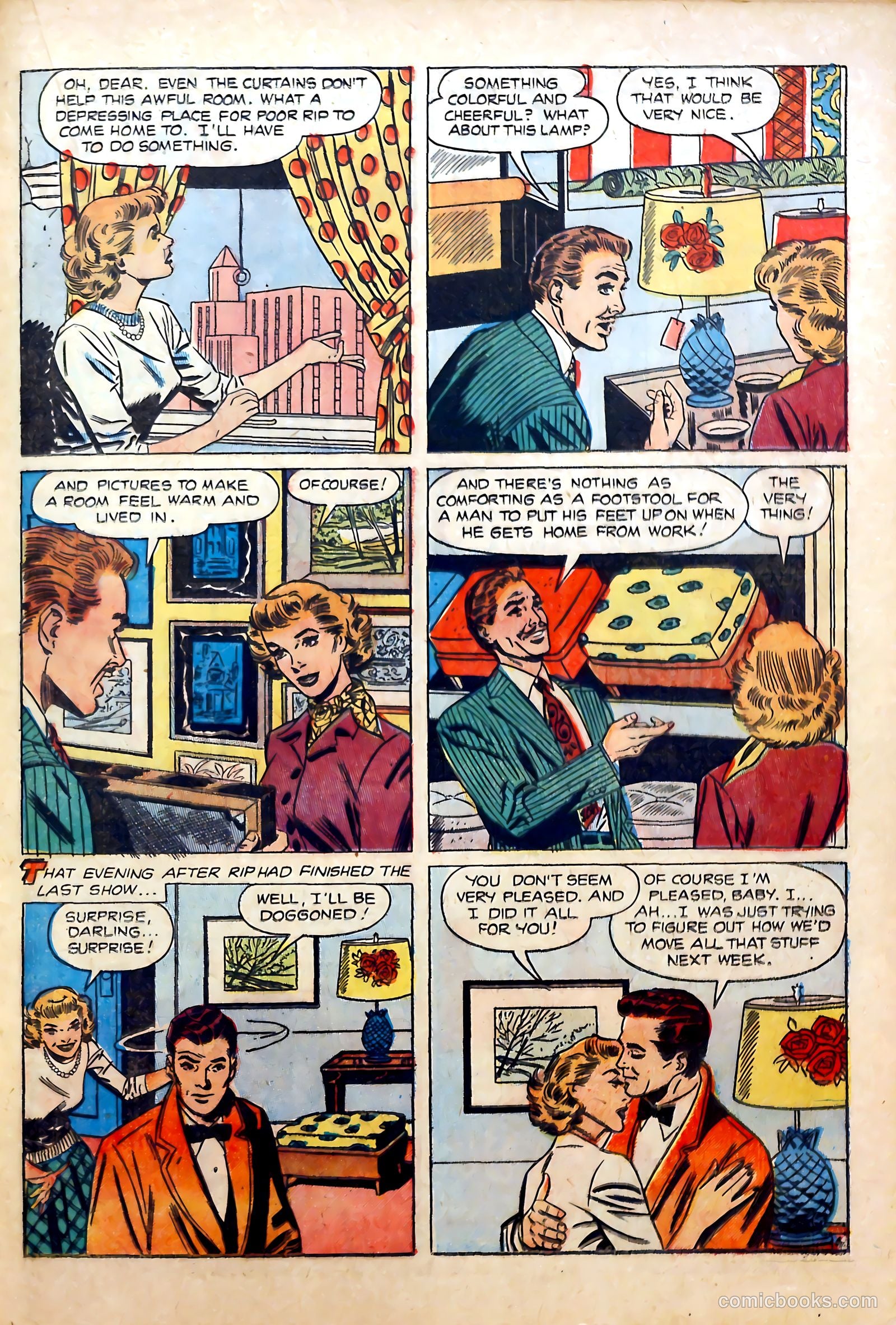 Romantic Marriage #6 (1951) — page 33 of 52