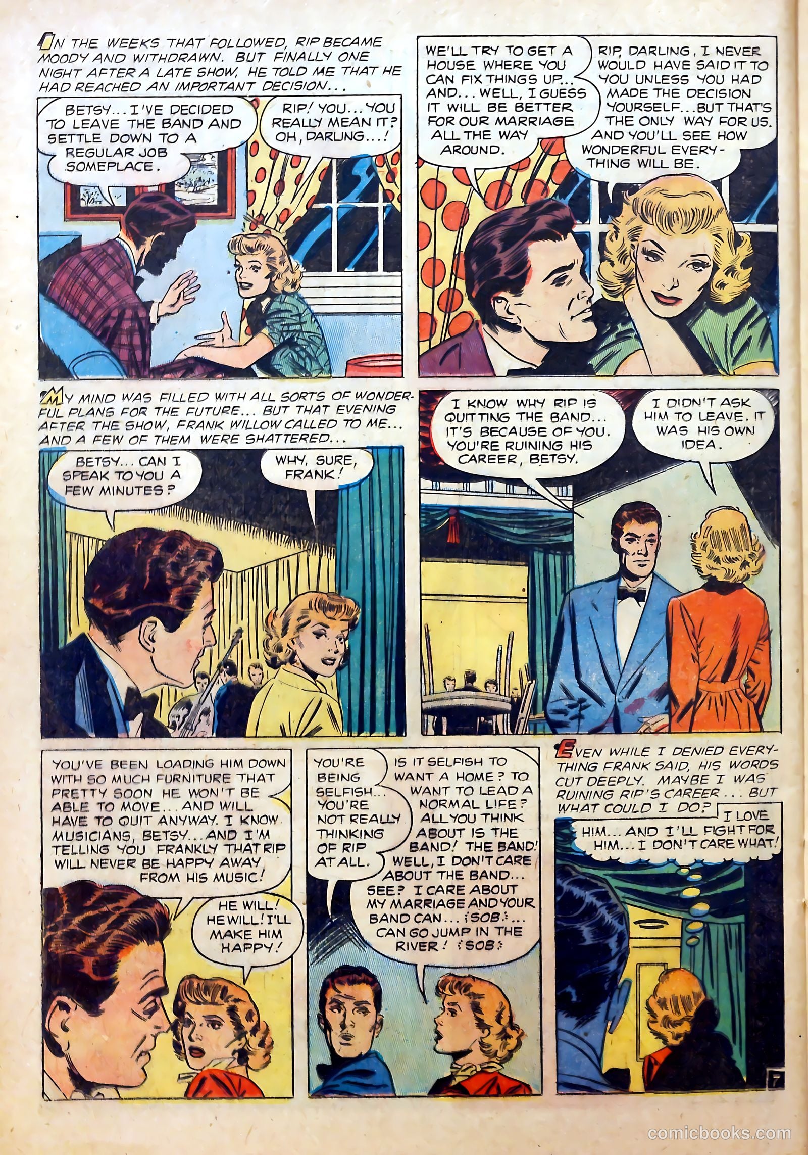 Romantic Marriage #6 (1951) — page 36 of 52