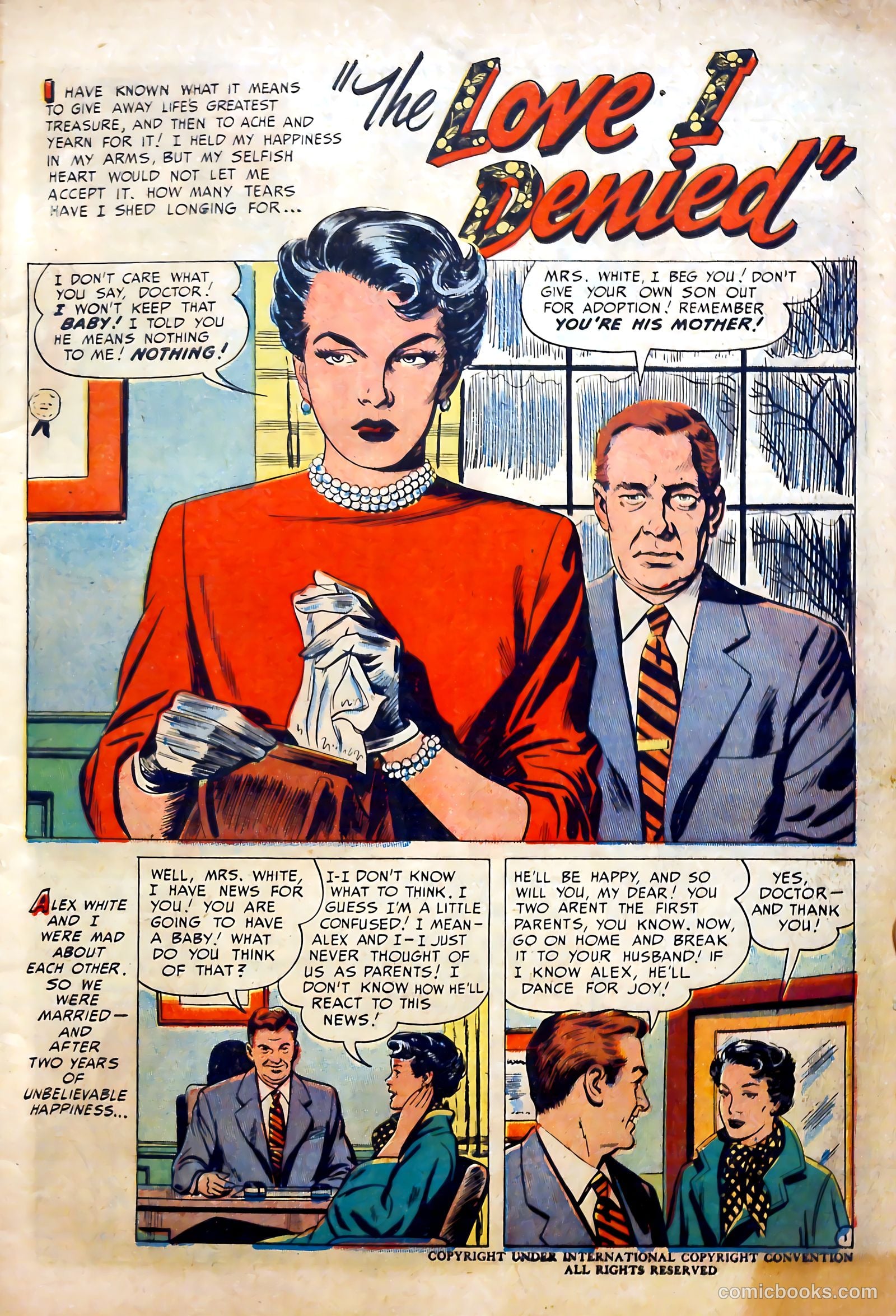 Romantic Marriage #7 (1950) — page 3 of 52