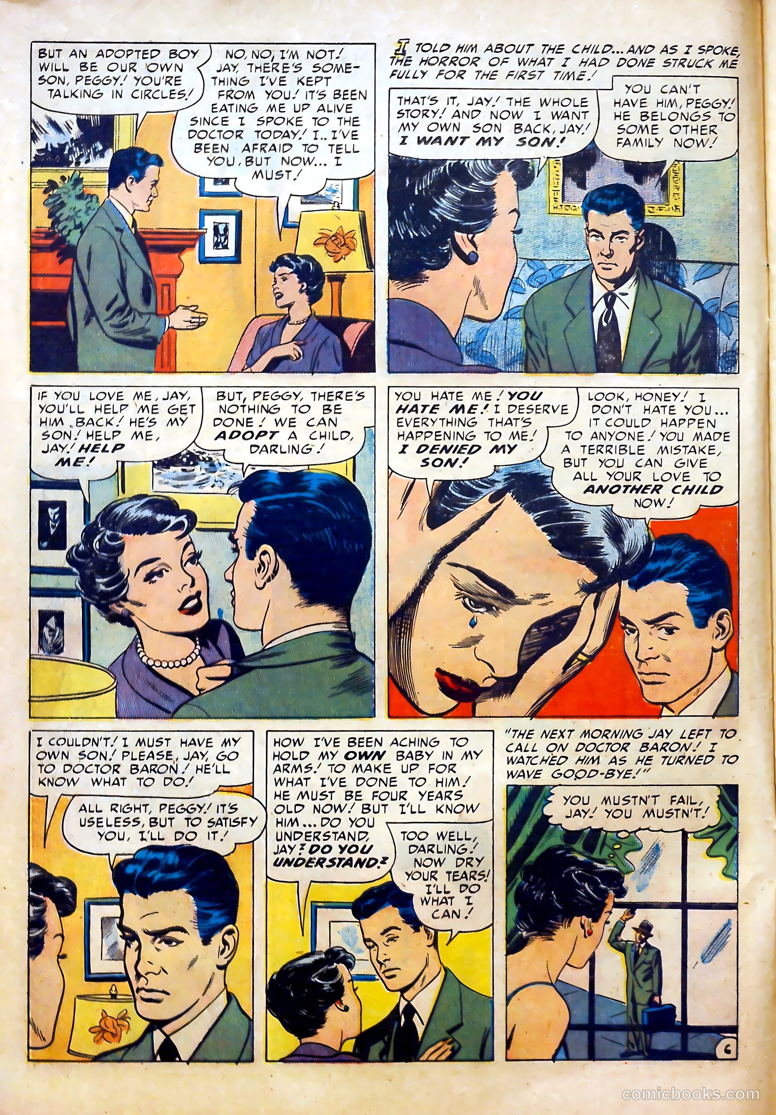Romantic Marriage #7 (1950) — page 8 of 52