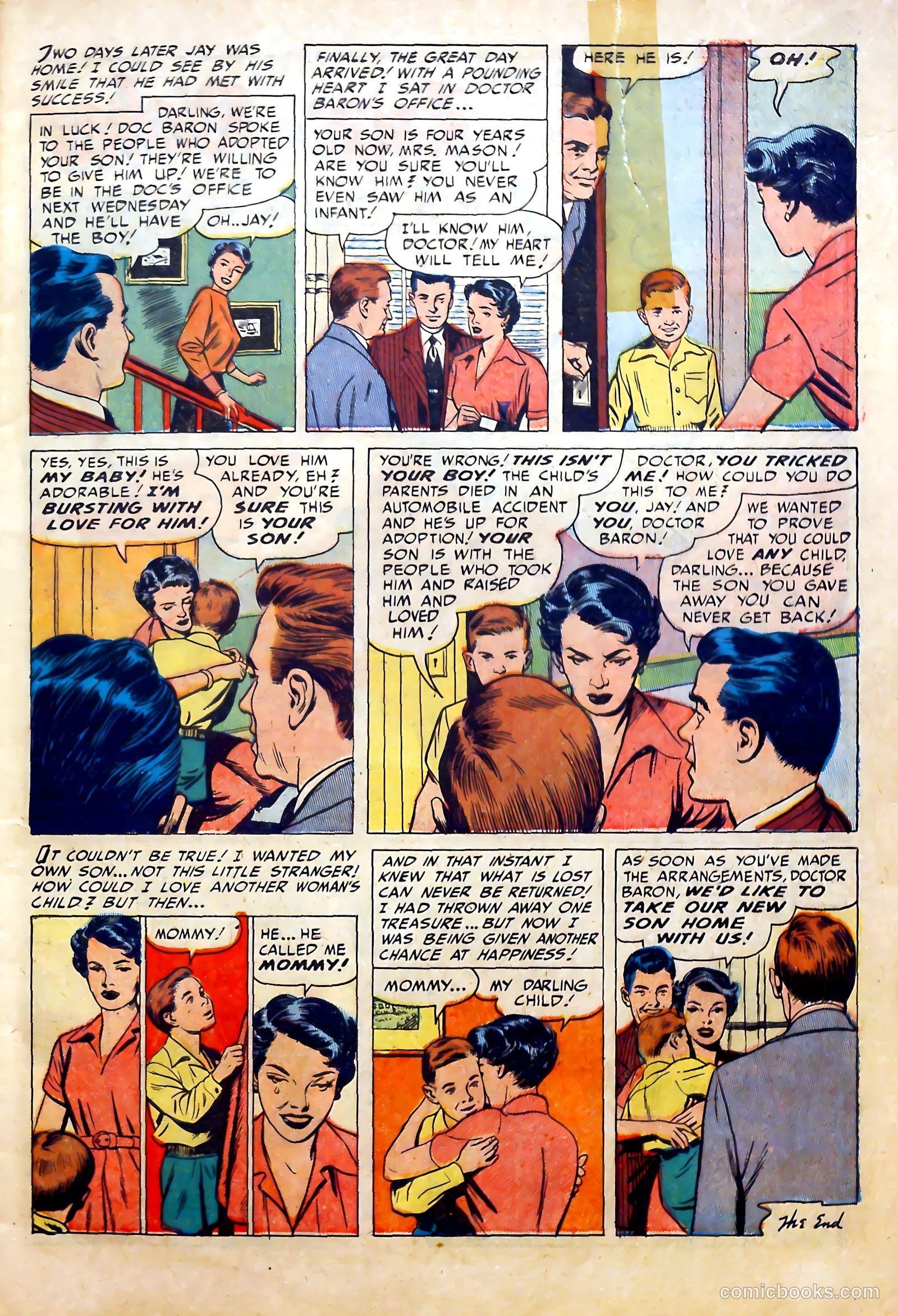 Romantic Marriage #7 (1950) — page 9 of 52