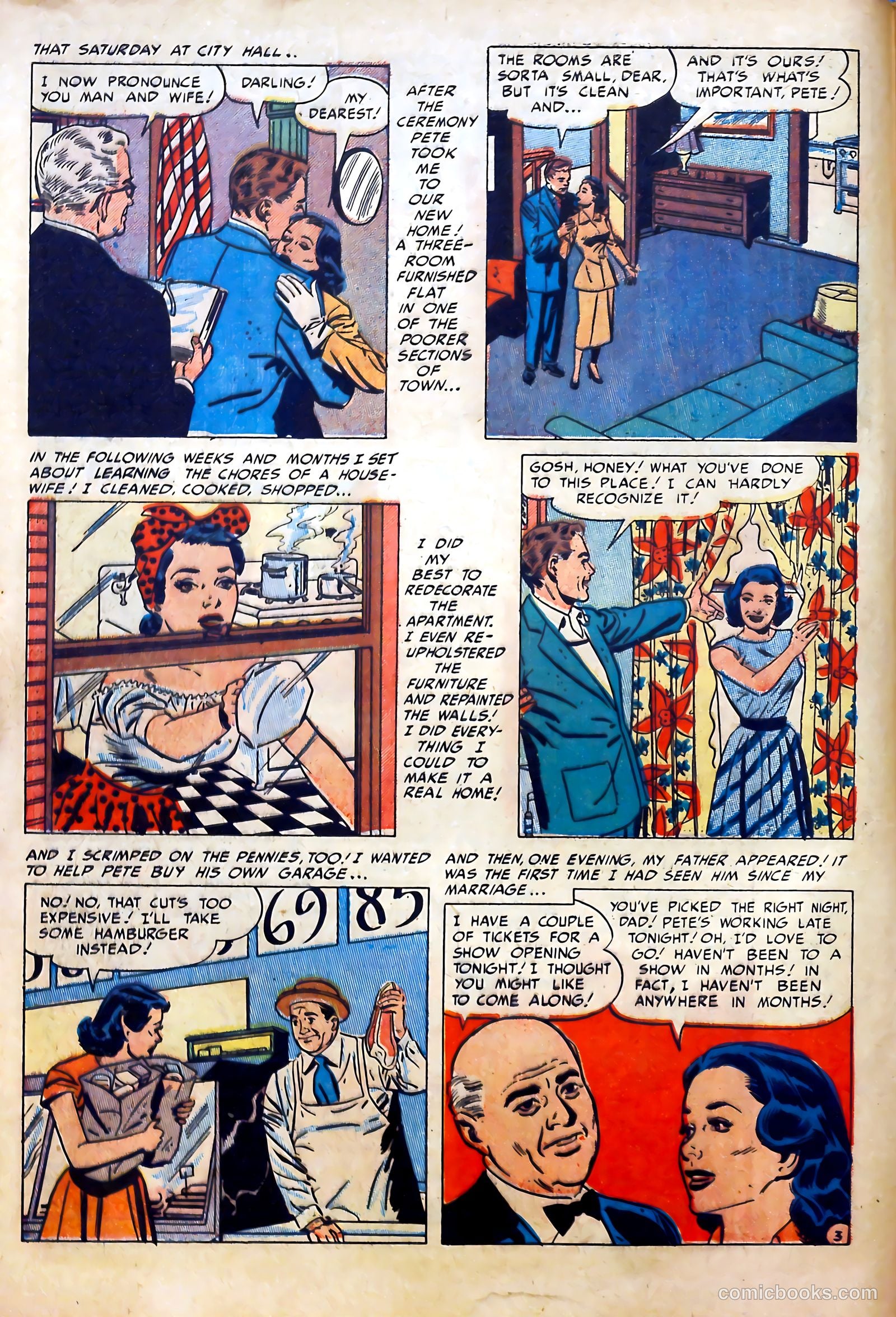 Romantic Marriage #7 (1950) — page 12 of 52