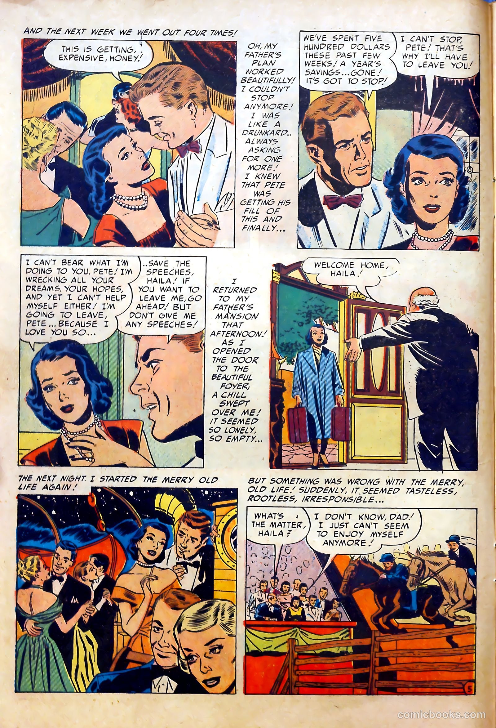 Romantic Marriage #7 (1950) — page 14 of 52
