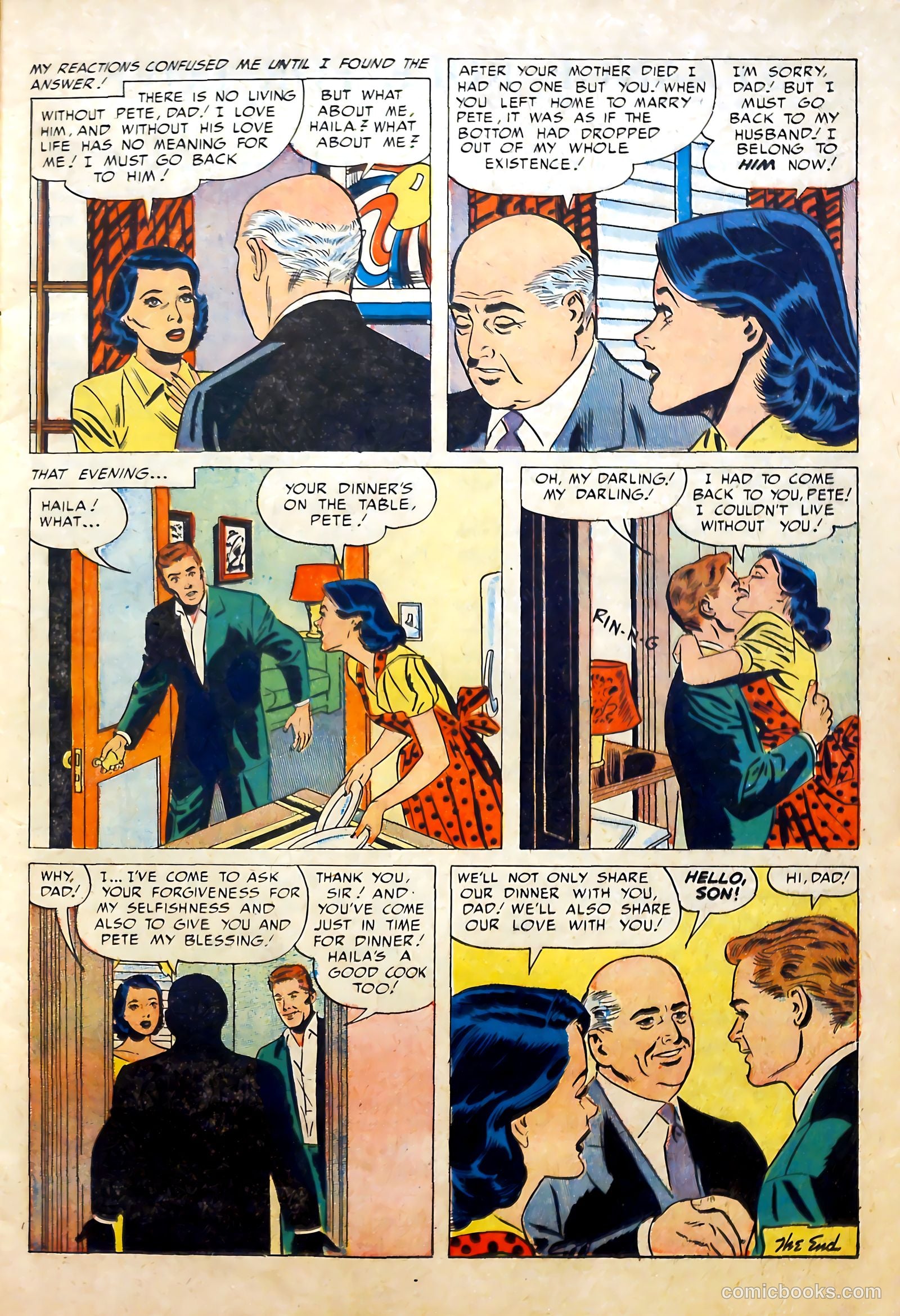 Romantic Marriage #7 (1950) — page 15 of 52