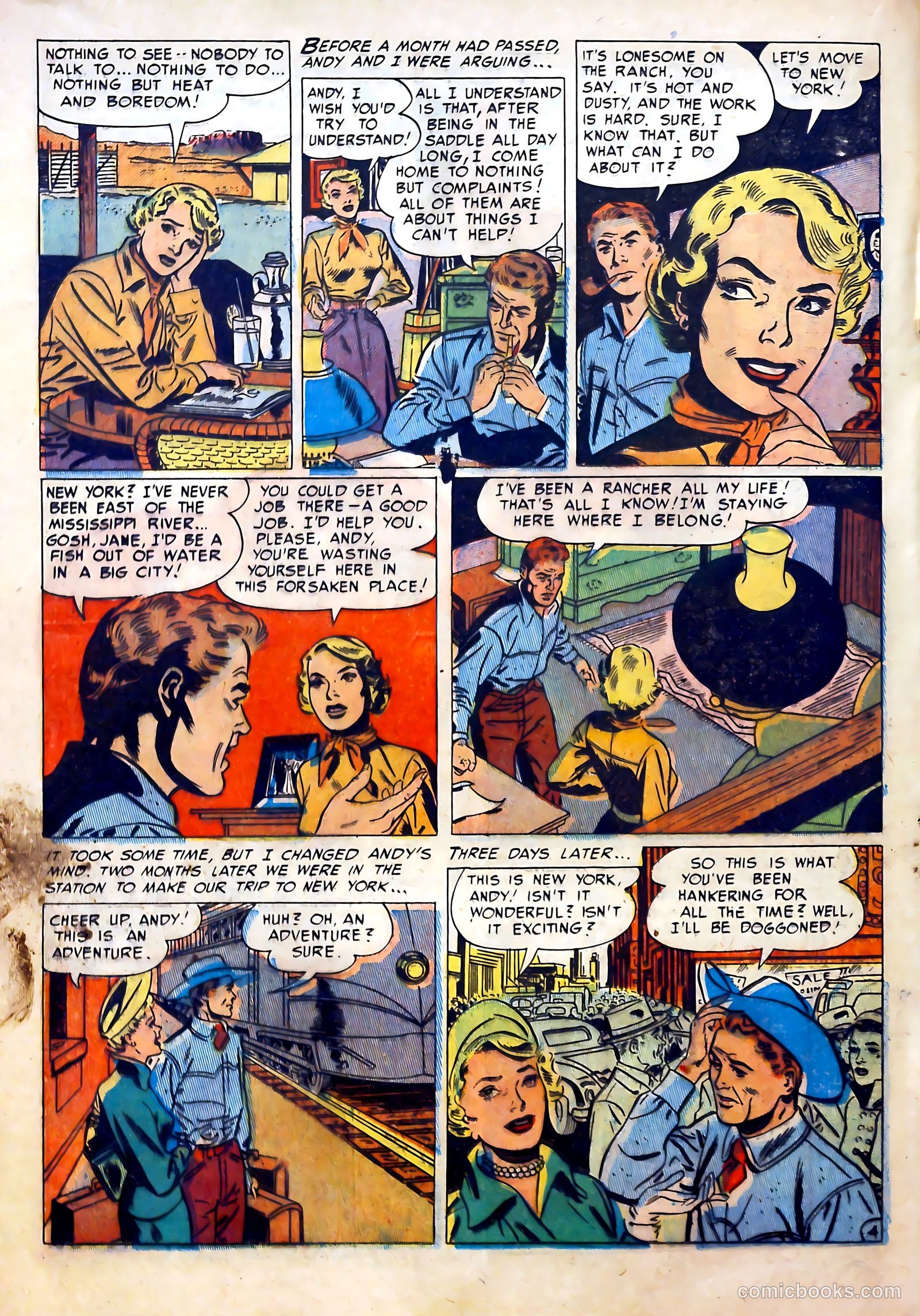 Romantic Marriage #7 (1950) — page 28 of 52