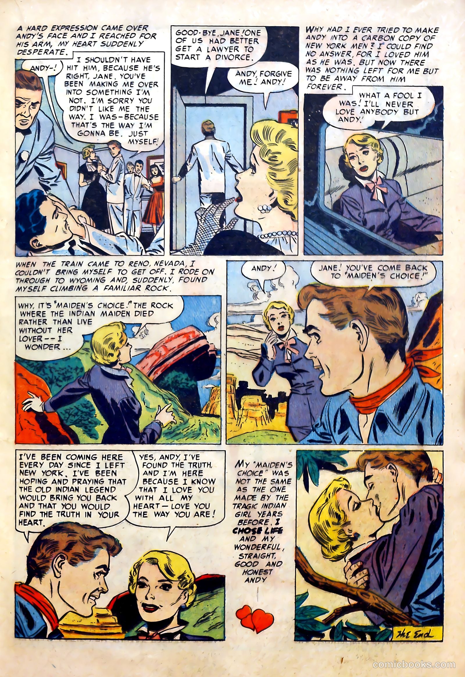 Romantic Marriage #7 (1950) — page 31 of 52