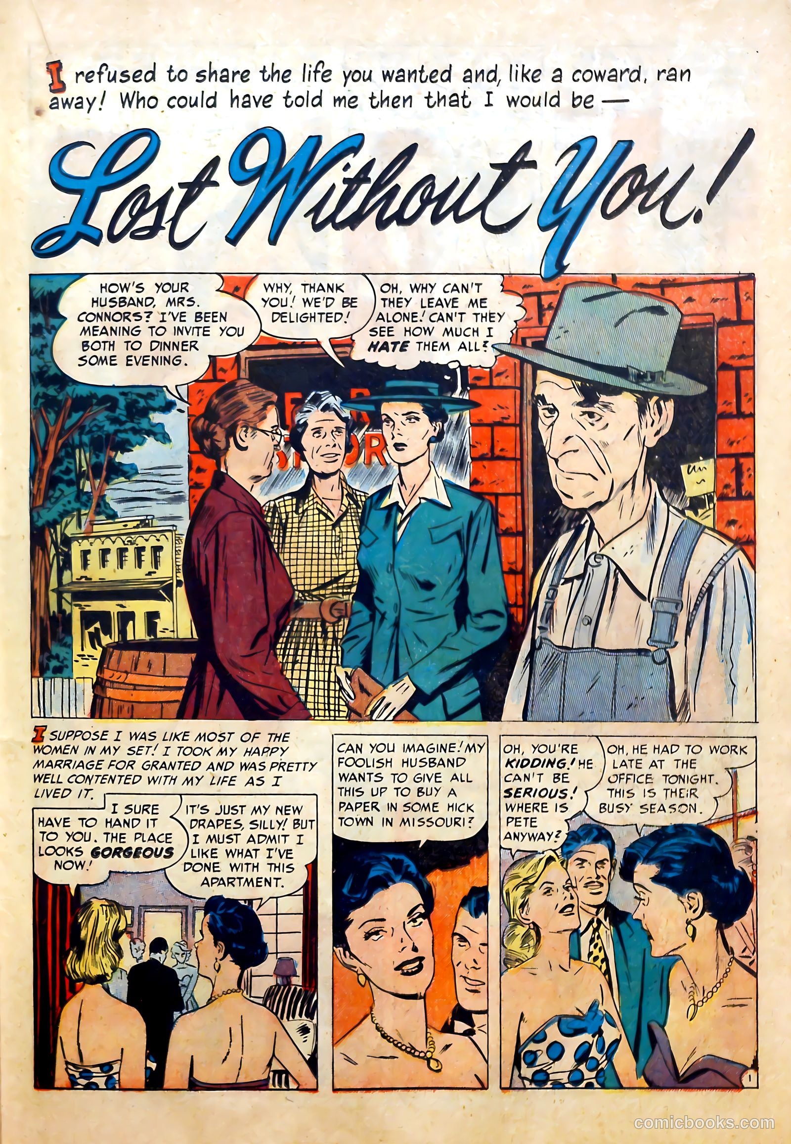 Romantic Marriage #7 (1950) — page 33 of 52