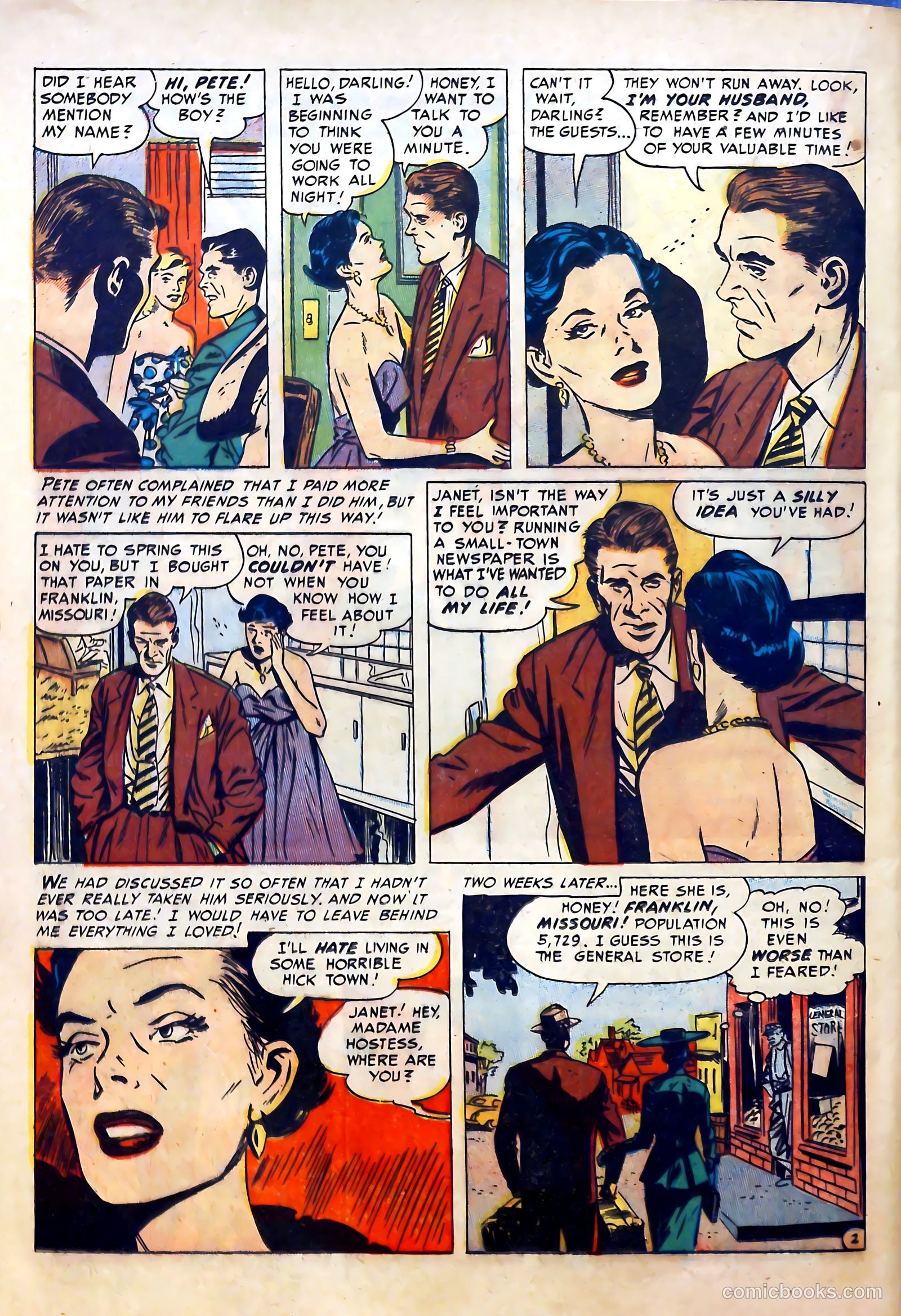 Romantic Marriage #7 (1950) — page 34 of 52