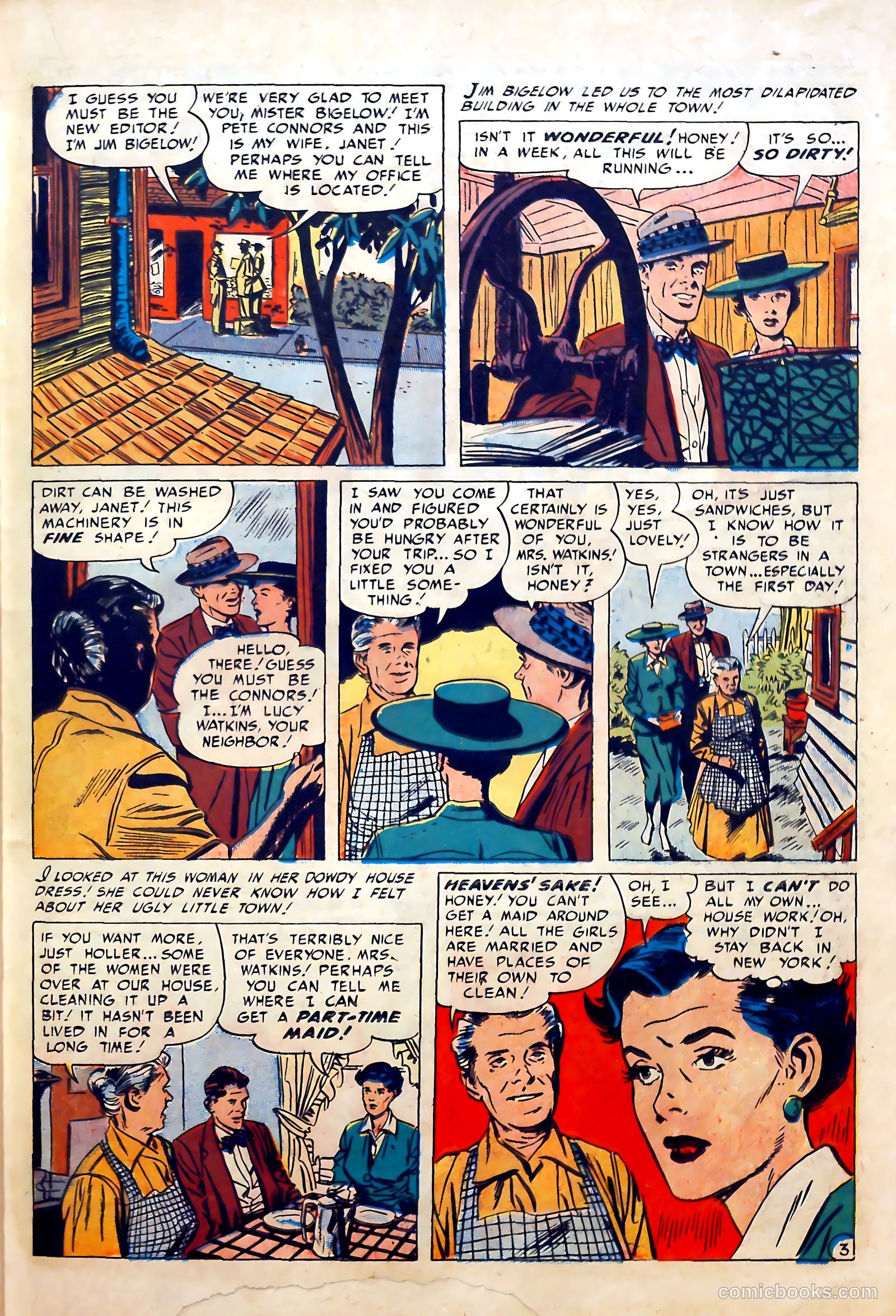 Romantic Marriage #7 (1950) — page 35 of 52