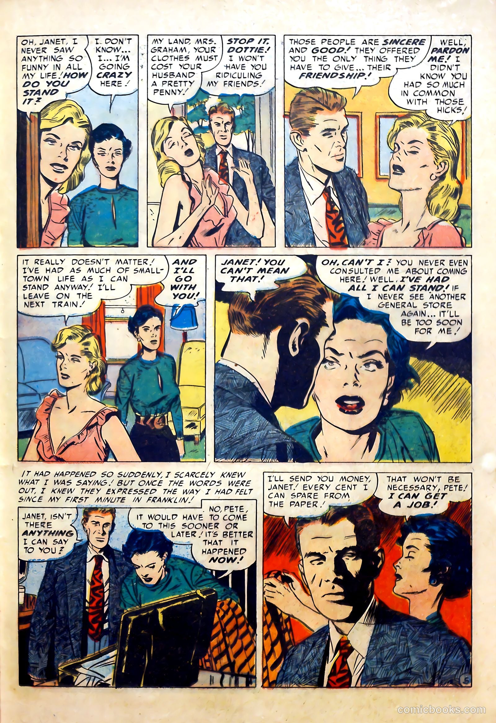 Romantic Marriage #7 (1950) — page 37 of 52