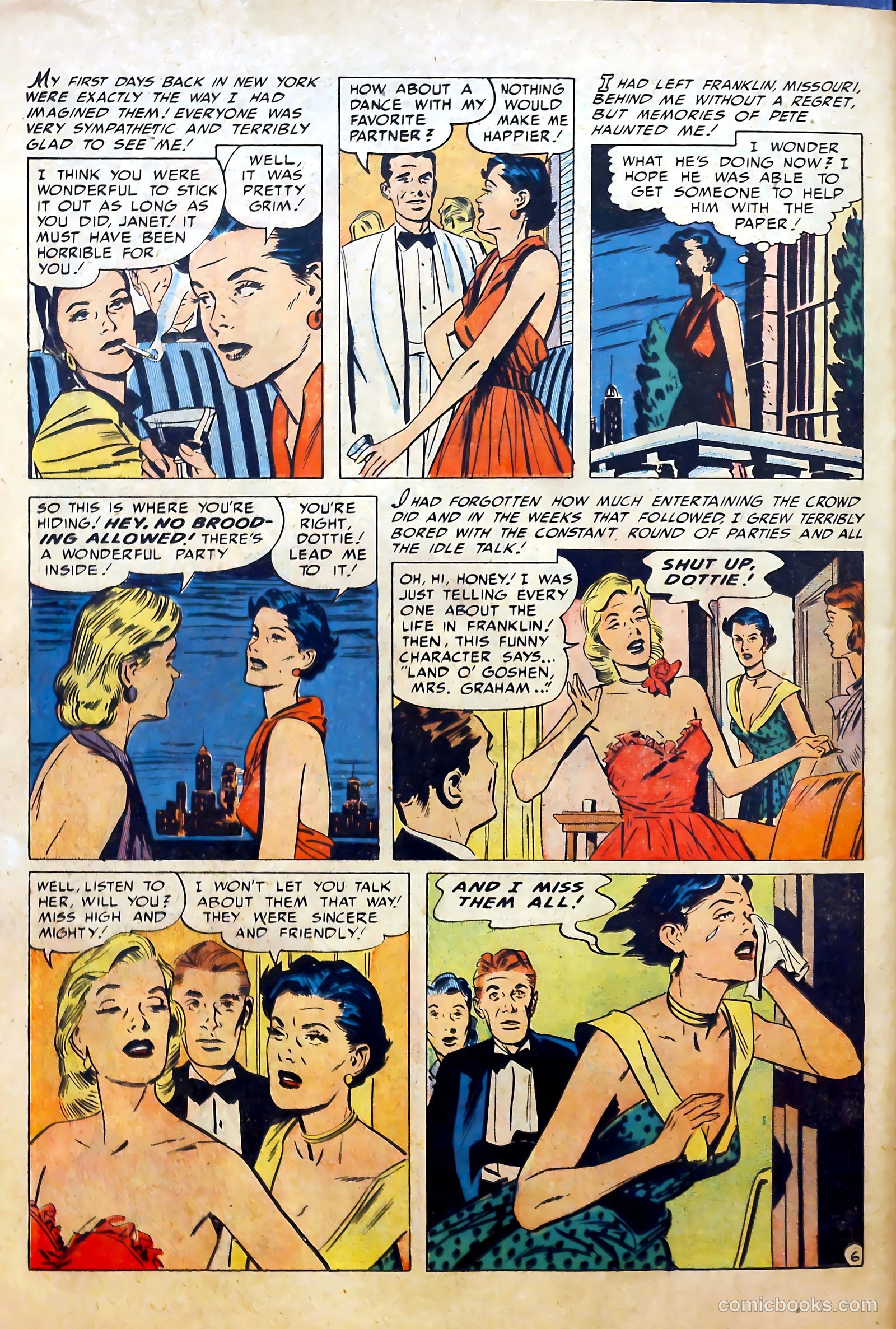 Romantic Marriage #7 (1950) — page 38 of 52