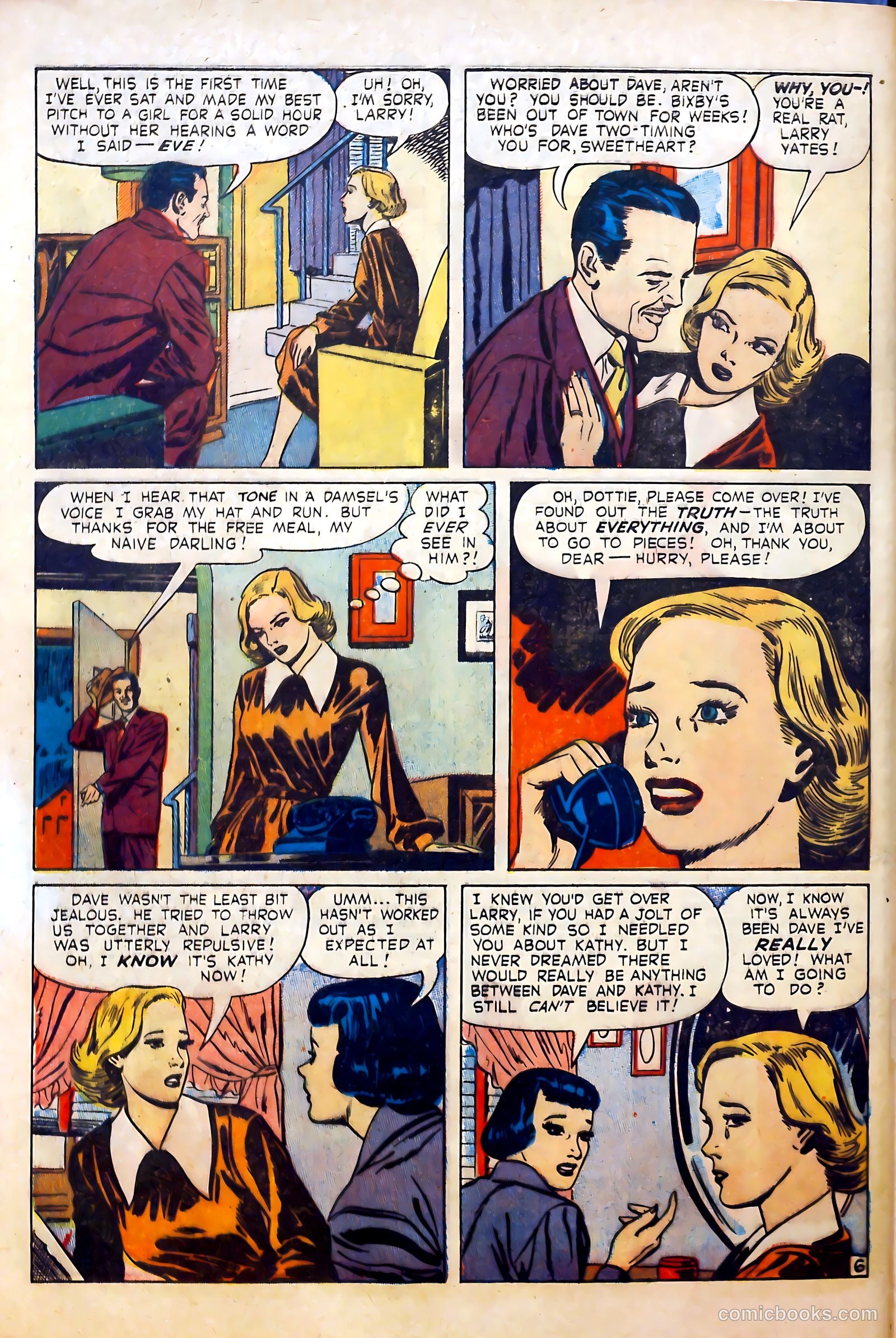 Romantic Marriage #7 (1950) — page 46 of 52