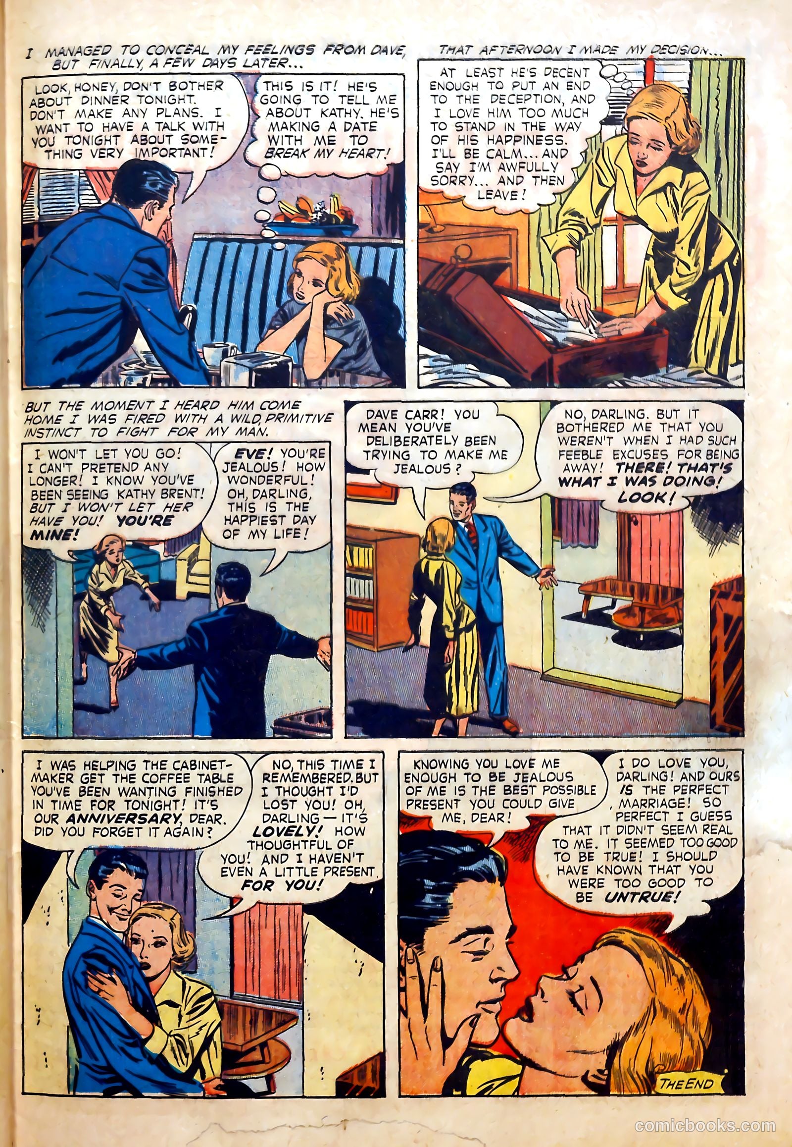 Romantic Marriage #7 (1950) — page 47 of 52