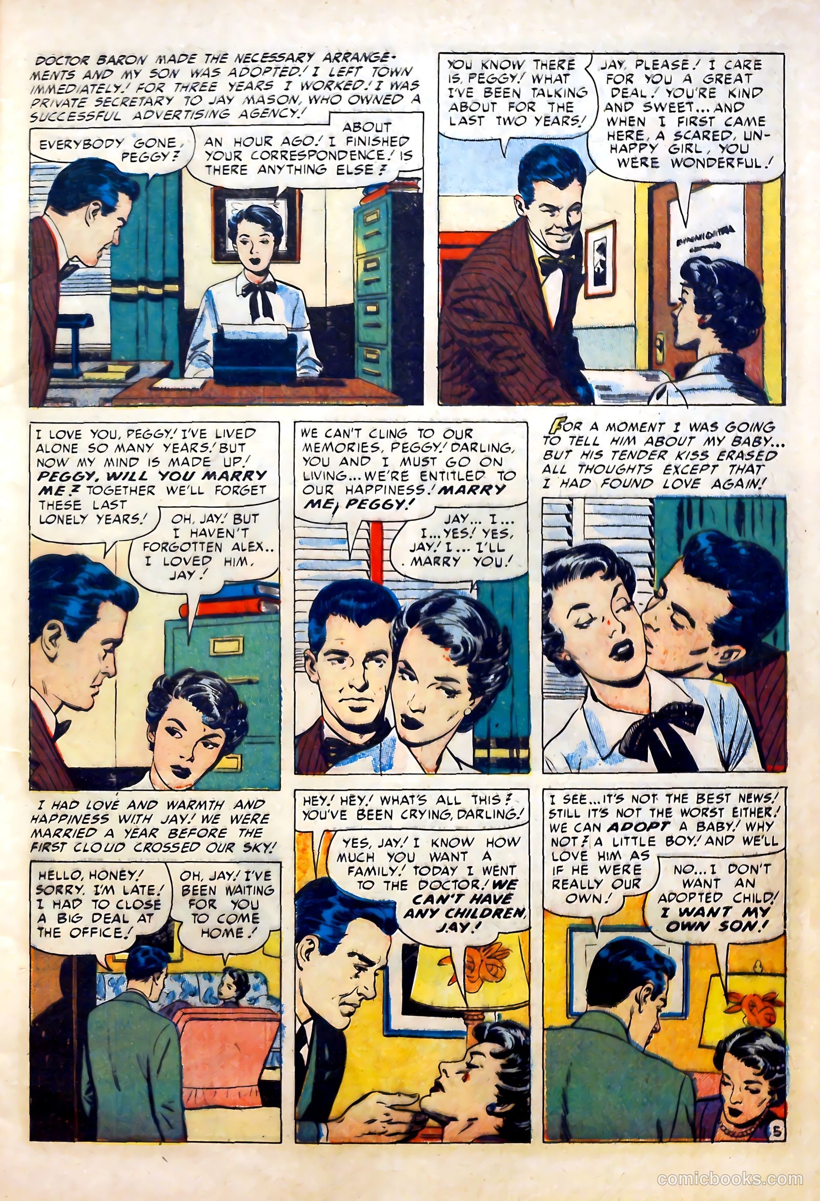 Romantic Marriage #7 (1951) — page 7 of 52
