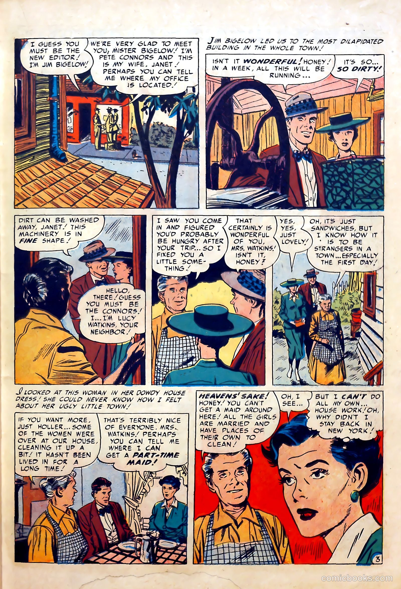 Romantic Marriage #7 (1951) — page 35 of 52