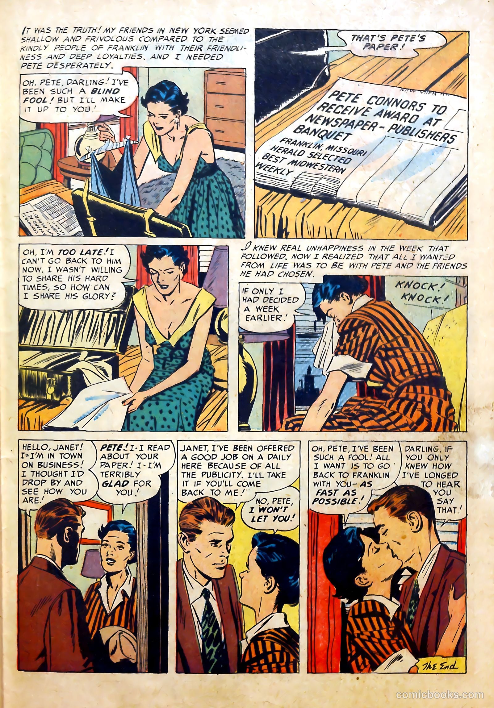 Romantic Marriage #7 (1951) — page 39 of 52
