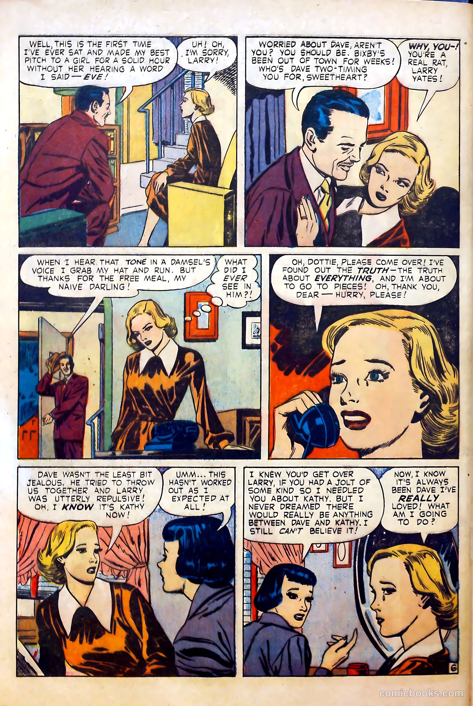 Romantic Marriage #7 (1951) — page 46 of 52