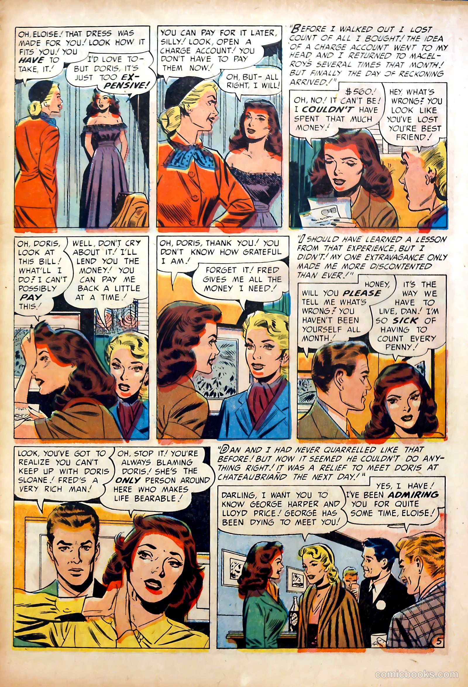 Romantic Marriage #8 (1951) — page 7 of 52