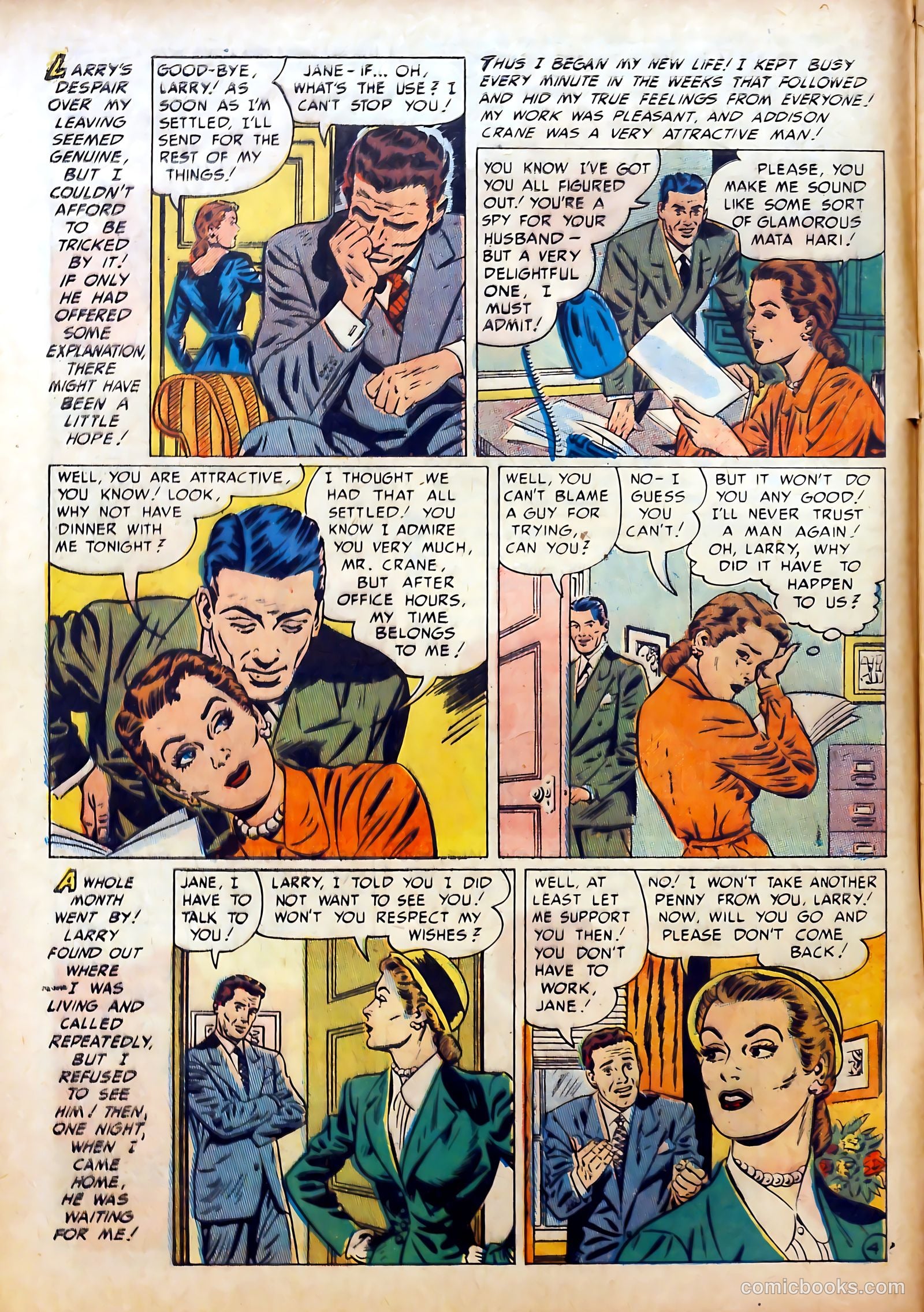 Romantic Marriage #8 (1951) — page 14 of 52