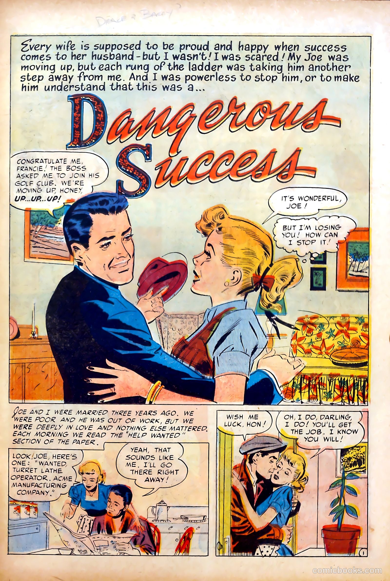 Romantic Marriage #8 (1951) — page 19 of 52