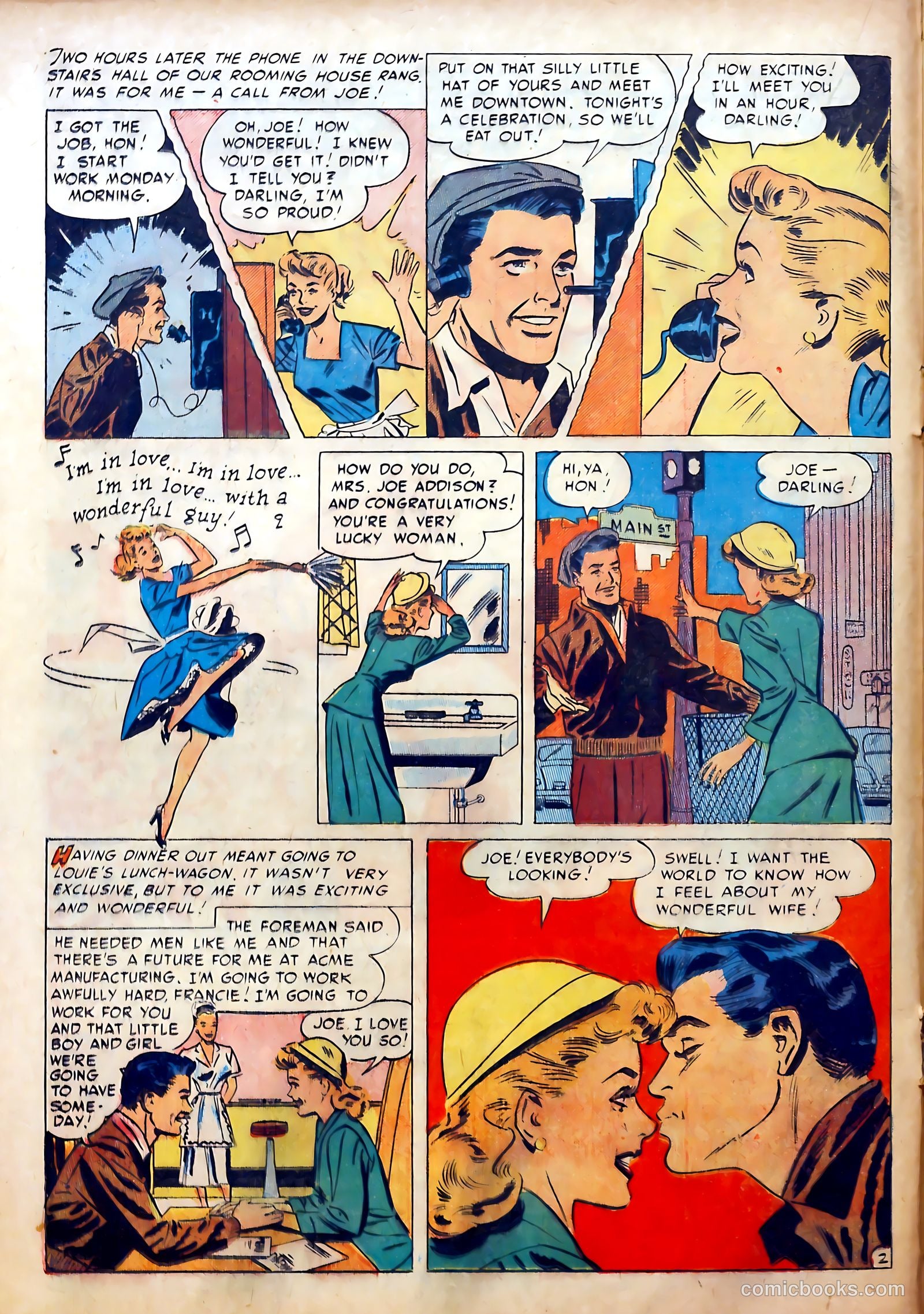Romantic Marriage #8 (1951) — page 20 of 52
