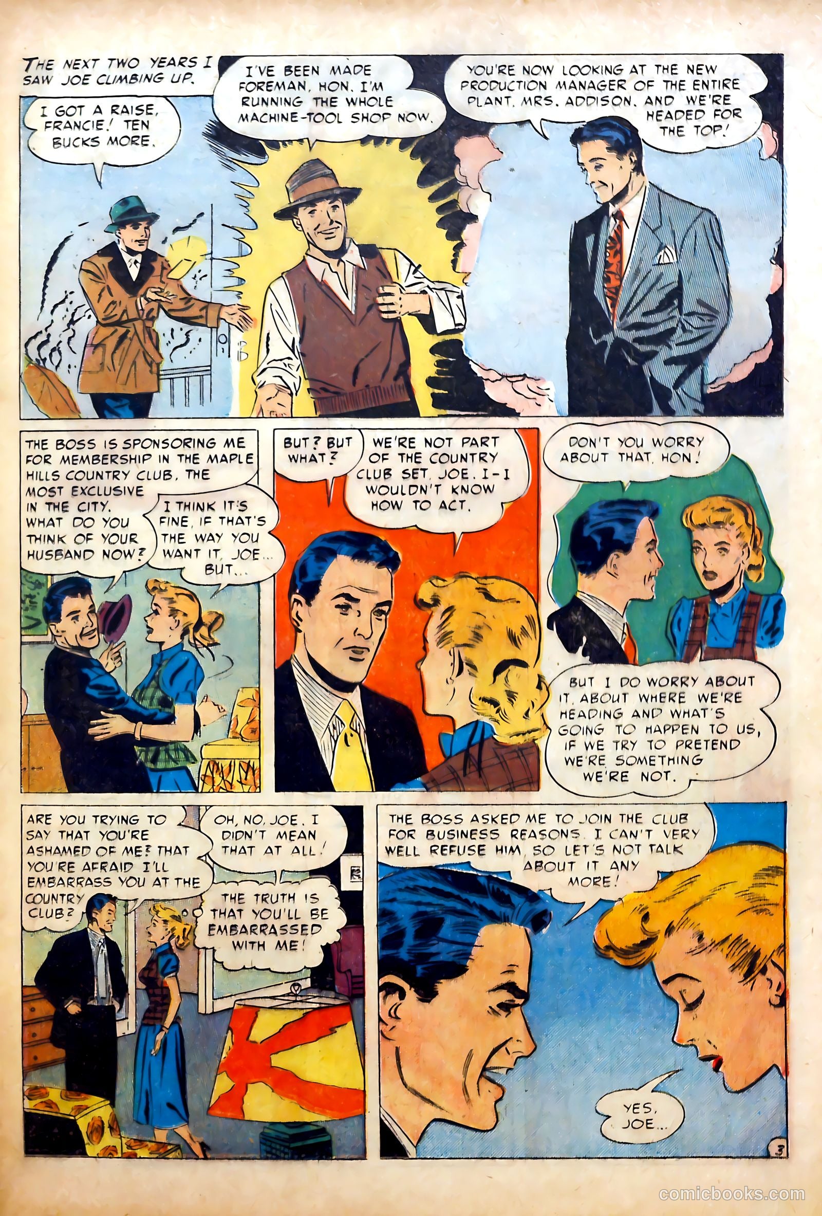 Romantic Marriage #8 (1951) — page 21 of 52