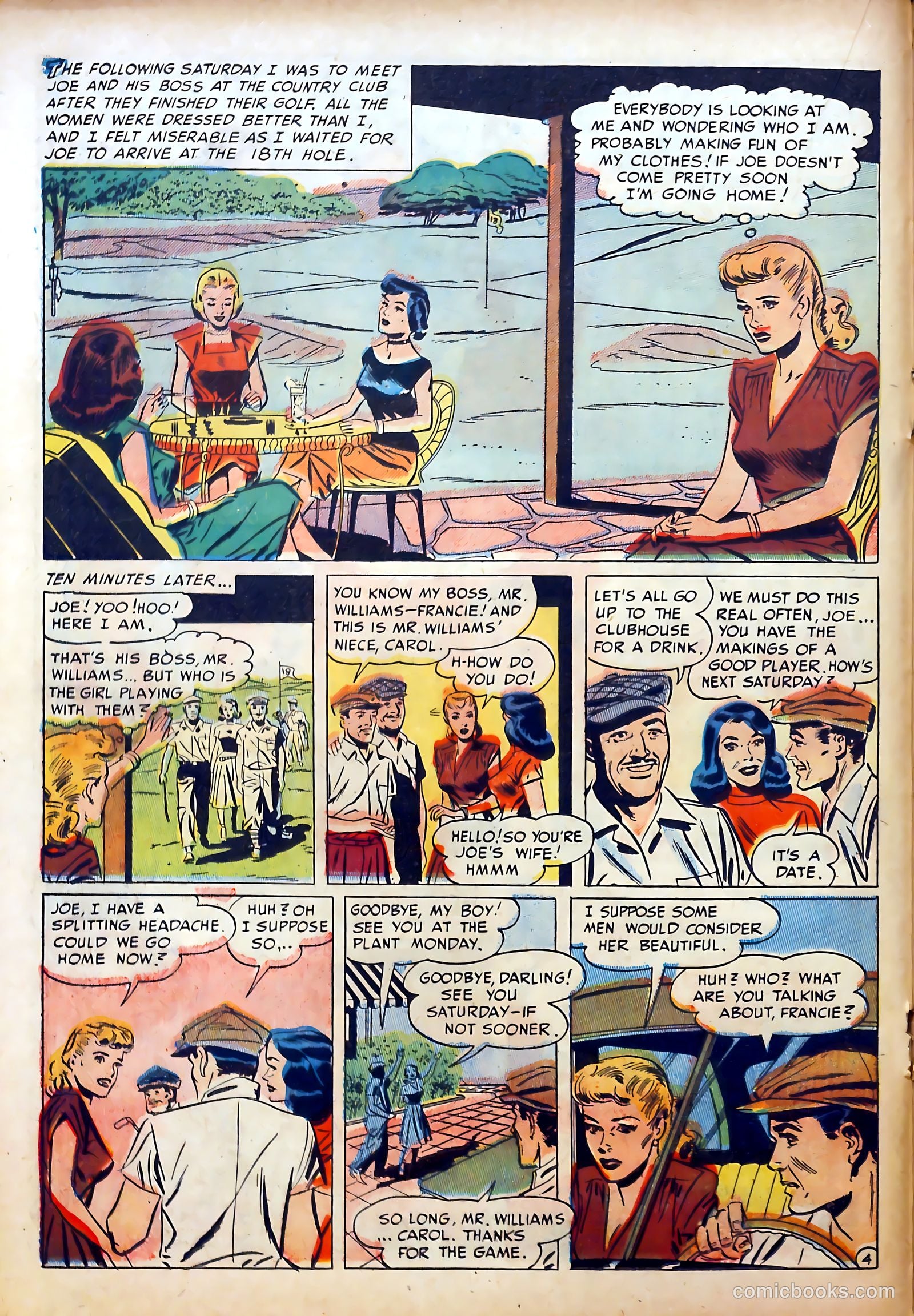 Romantic Marriage #8 (1951) — page 22 of 52