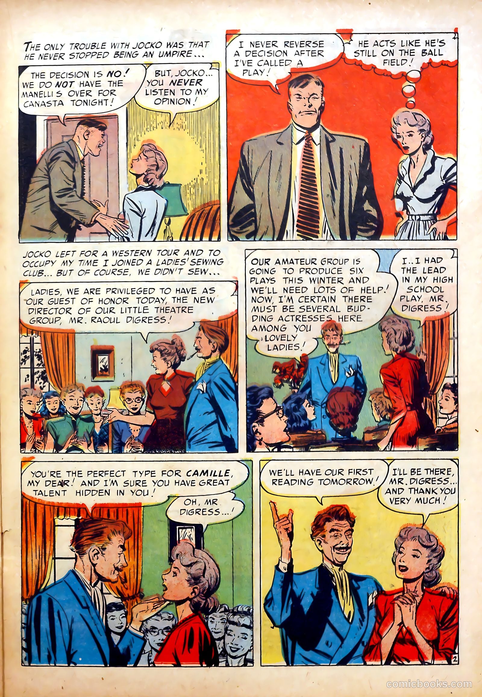 Romantic Marriage #8 (1951) — page 31 of 52