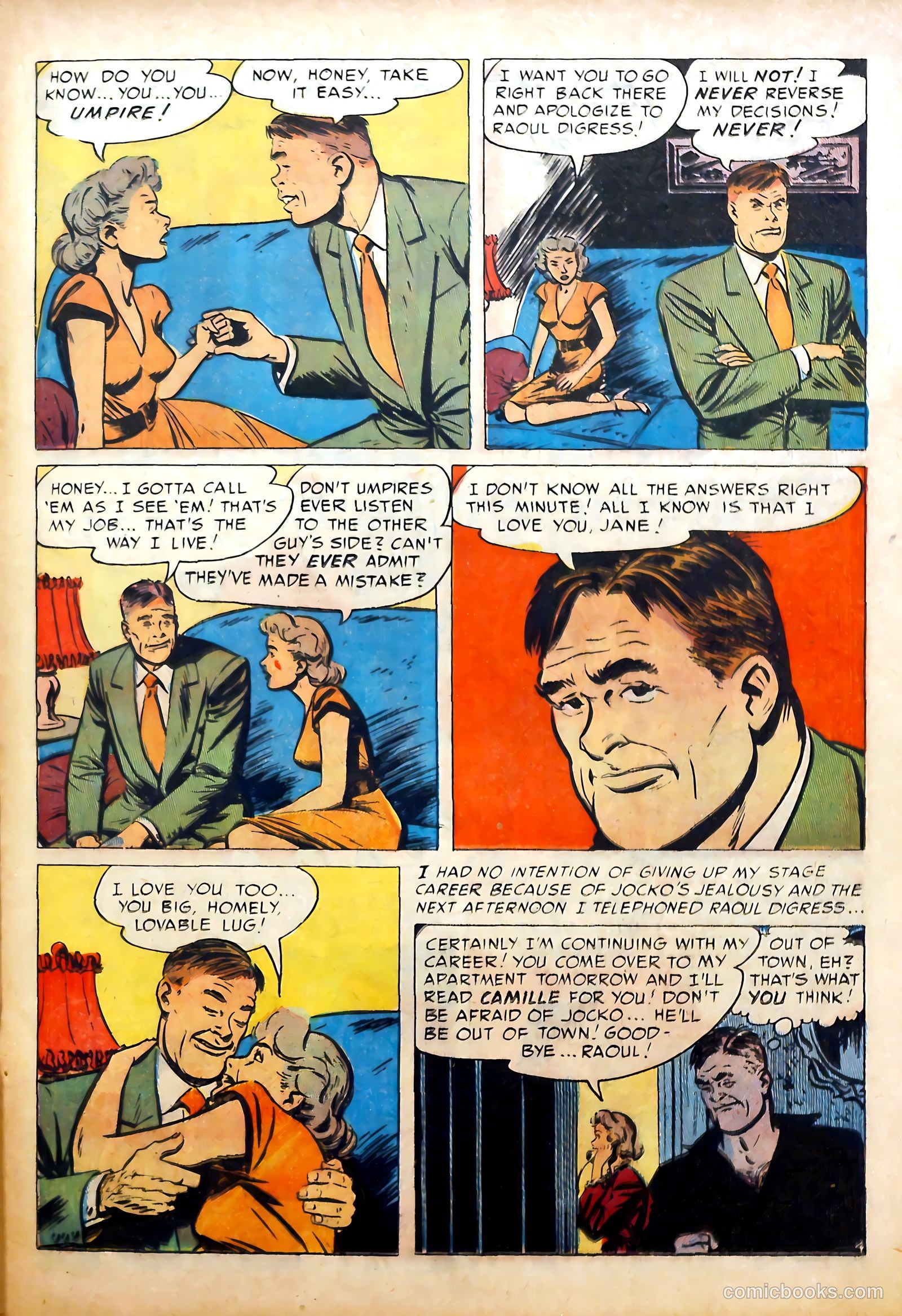 Romantic Marriage #8 (1951) — page 33 of 52