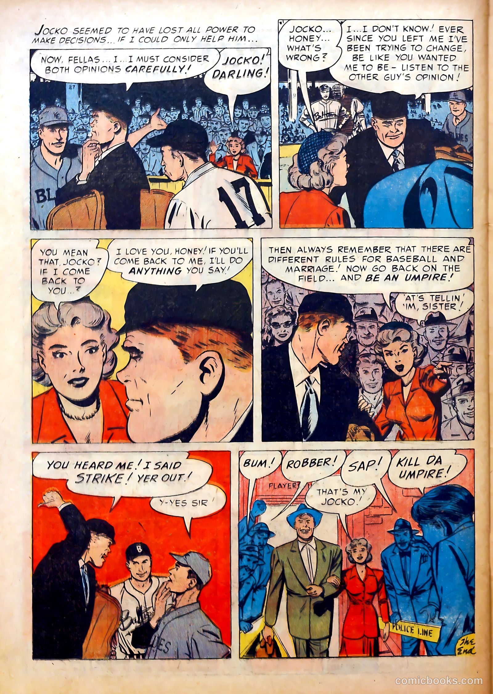 Romantic Marriage #8 (1951) — page 36 of 52