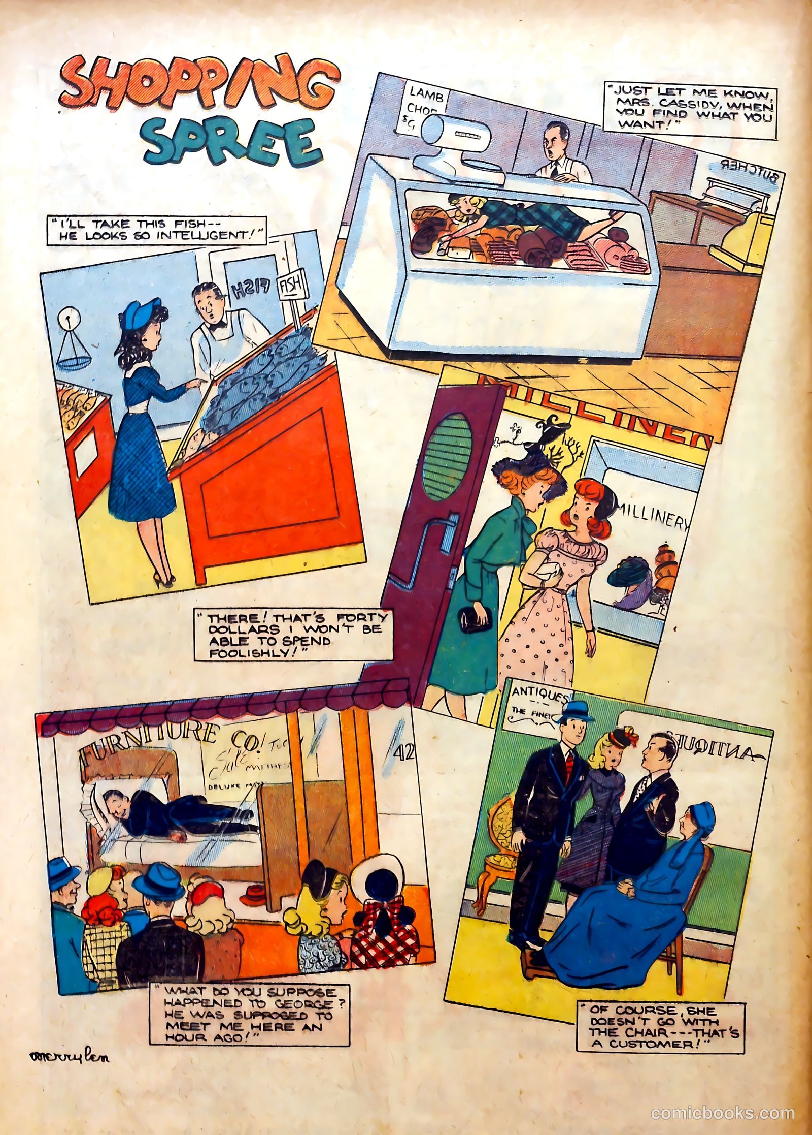 Romantic Marriage #8 (1951) — page 38 of 52