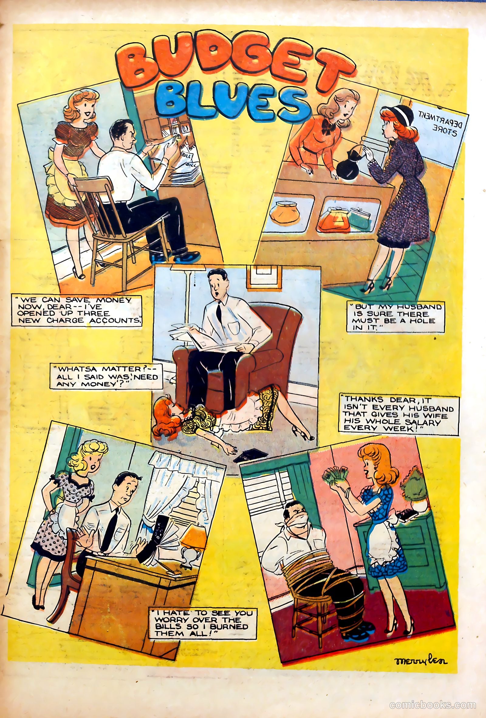 Romantic Marriage #8 (1951) — page 49 of 52