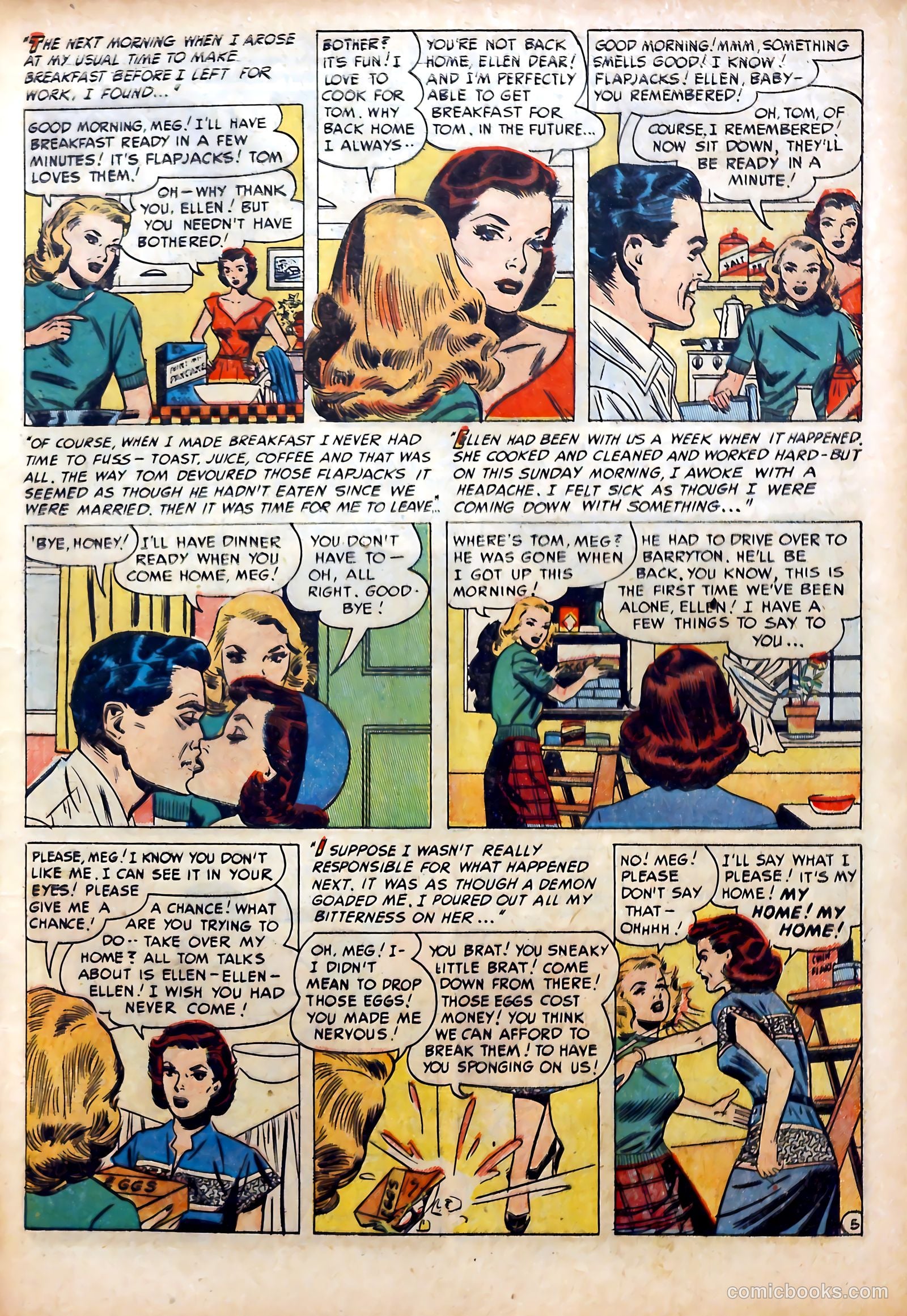 Romantic Marriage #9 (1952) — page 7 of 52