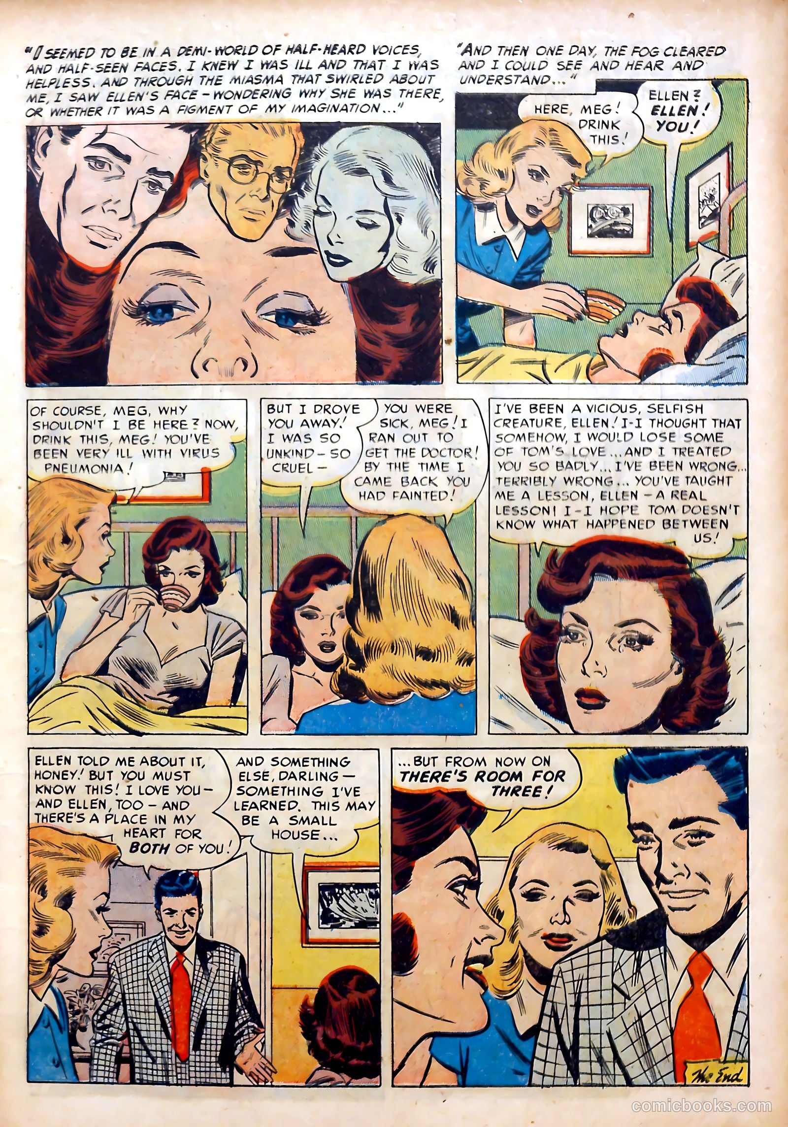 Romantic Marriage #9 (1952) — page 9 of 52