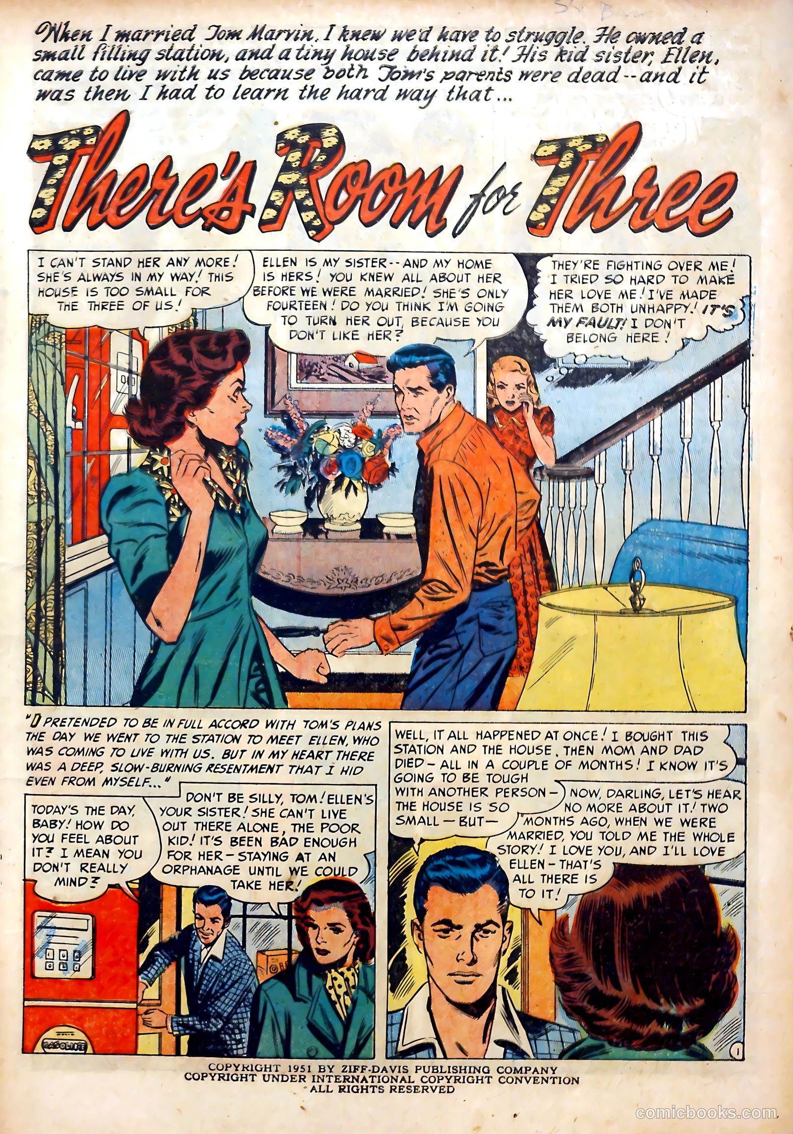 Romantic Marriage #9 (1952) — page 3 of 52