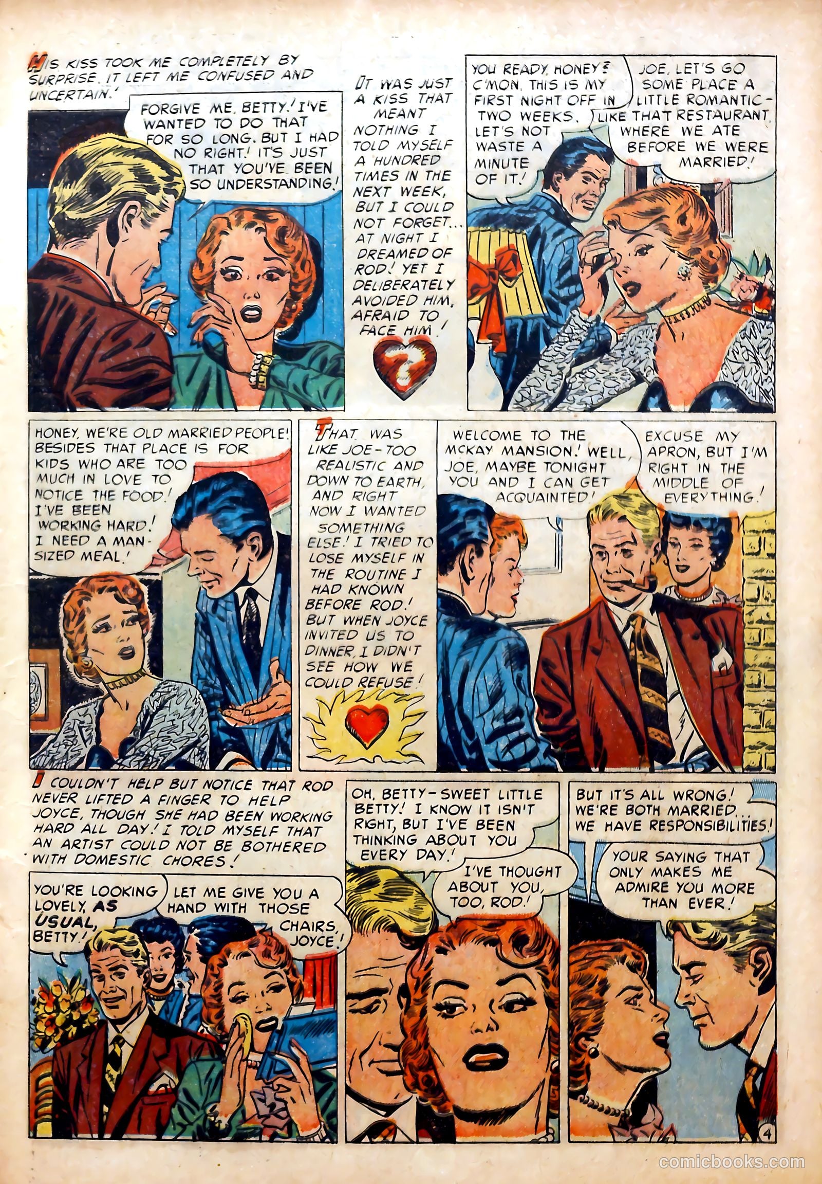 Romantic Marriage #9 (1952) — page 13 of 52