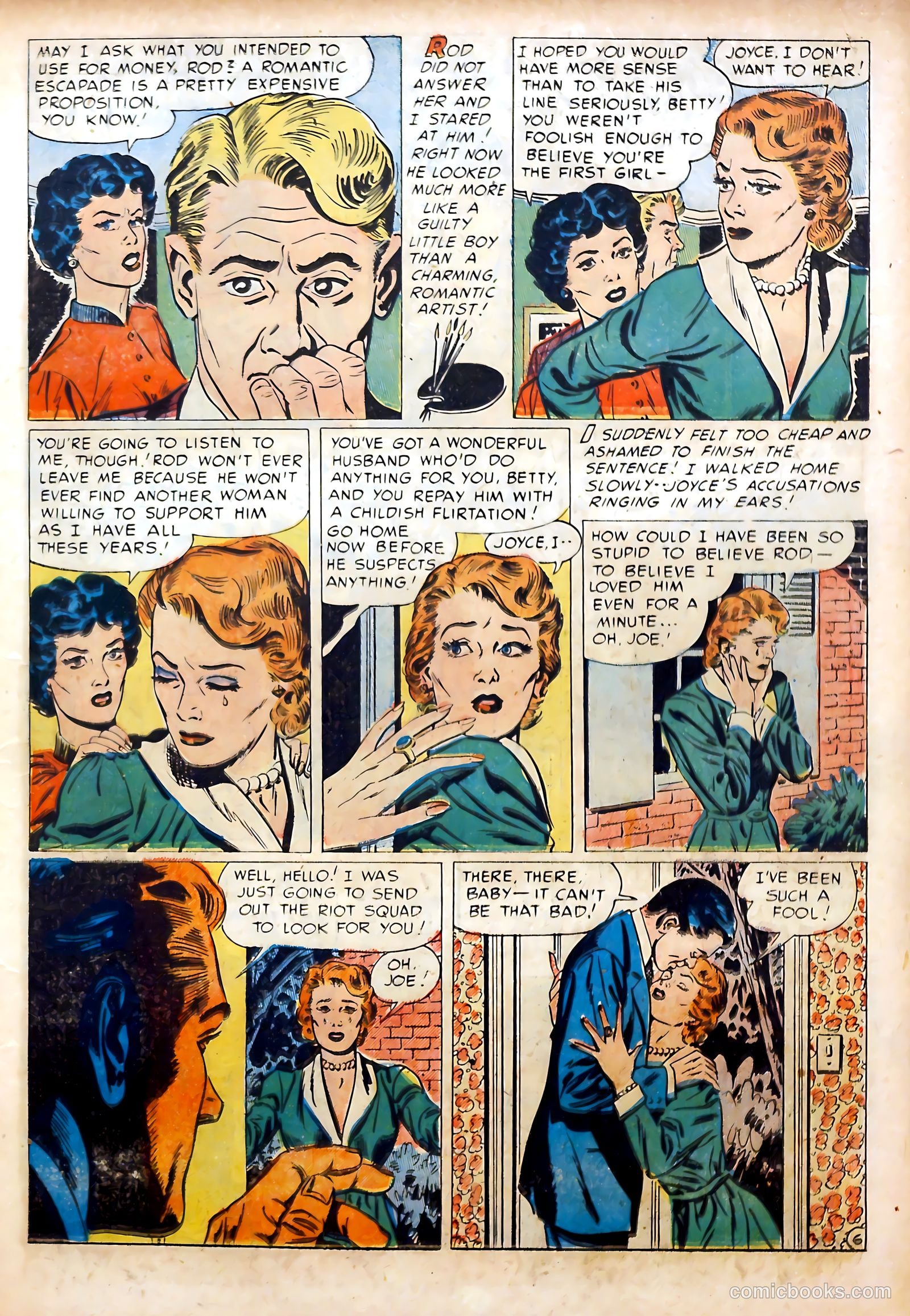 Romantic Marriage #9 (1952) — page 15 of 52