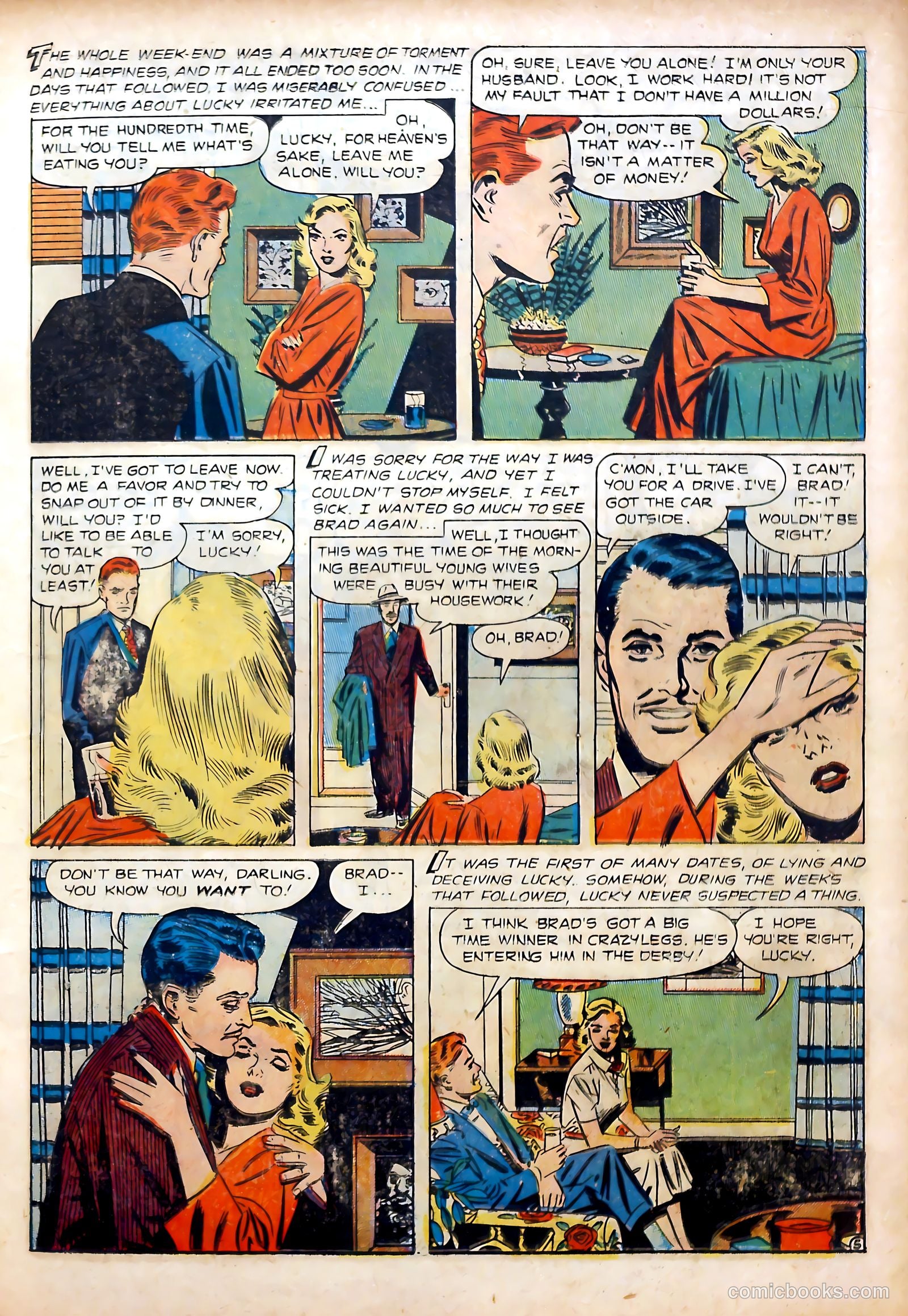 Romantic Marriage #9 (1952) — page 21 of 52