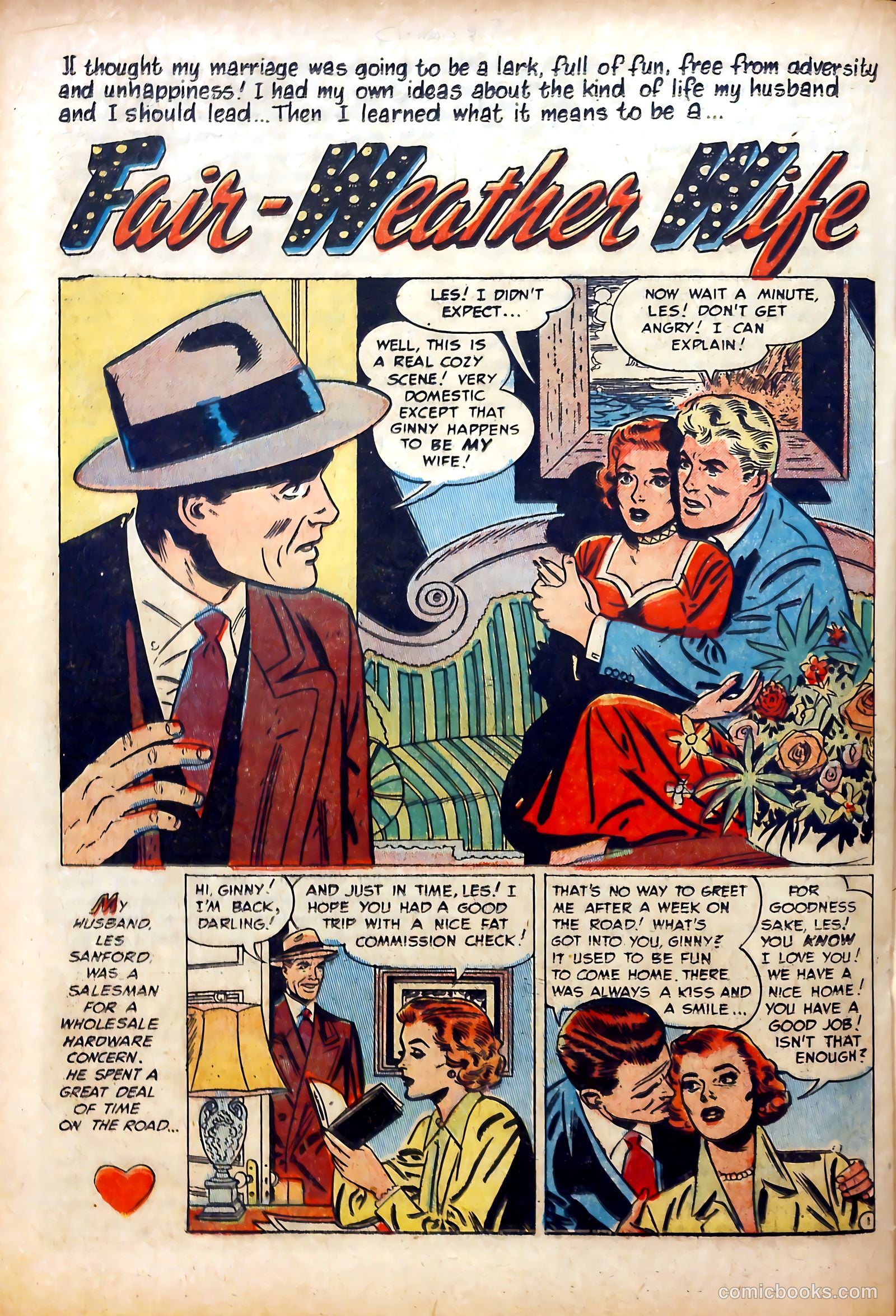 Romantic Marriage #9 (1952) — page 28 of 52