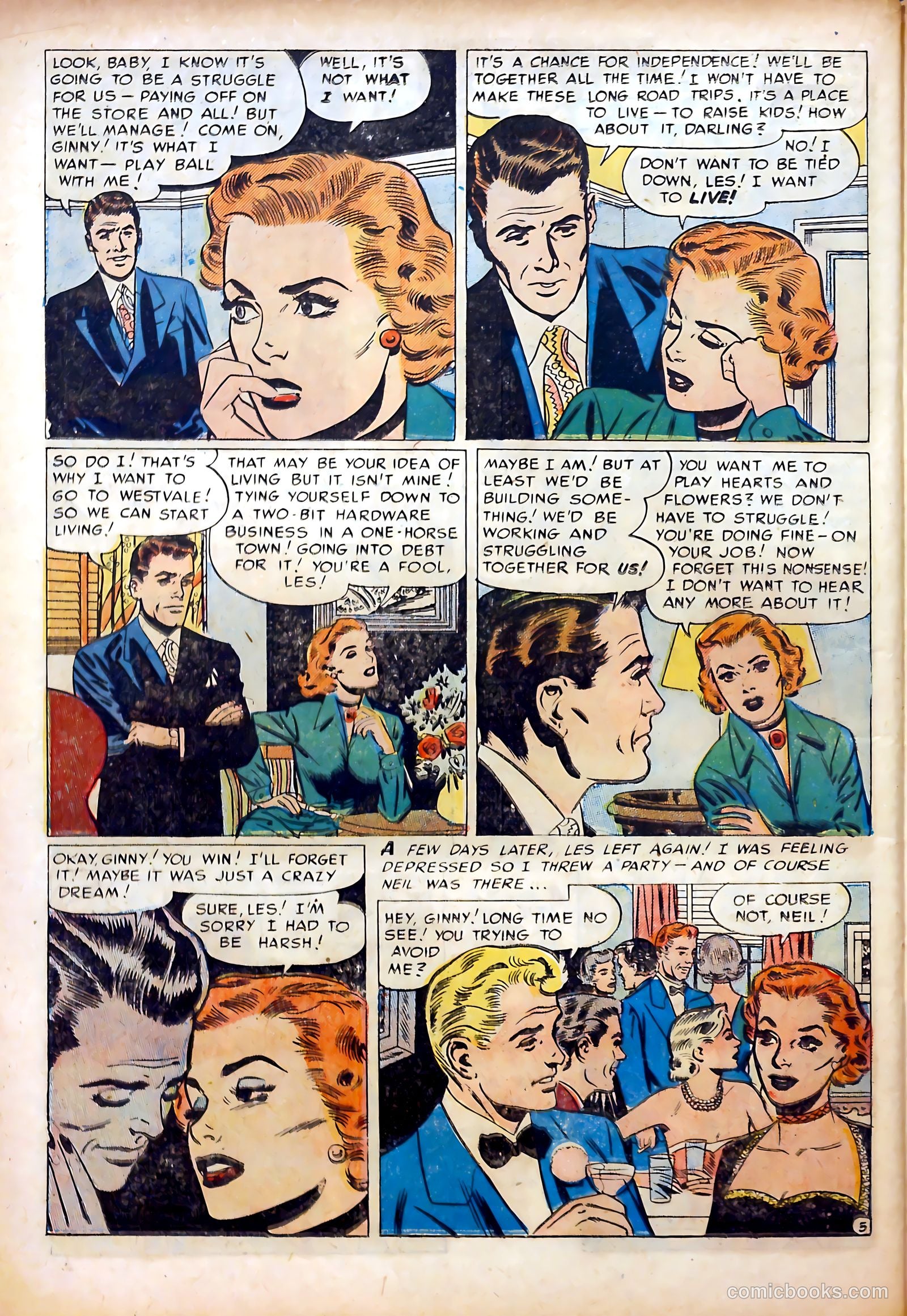 Romantic Marriage #9 (1952) — page 32 of 52