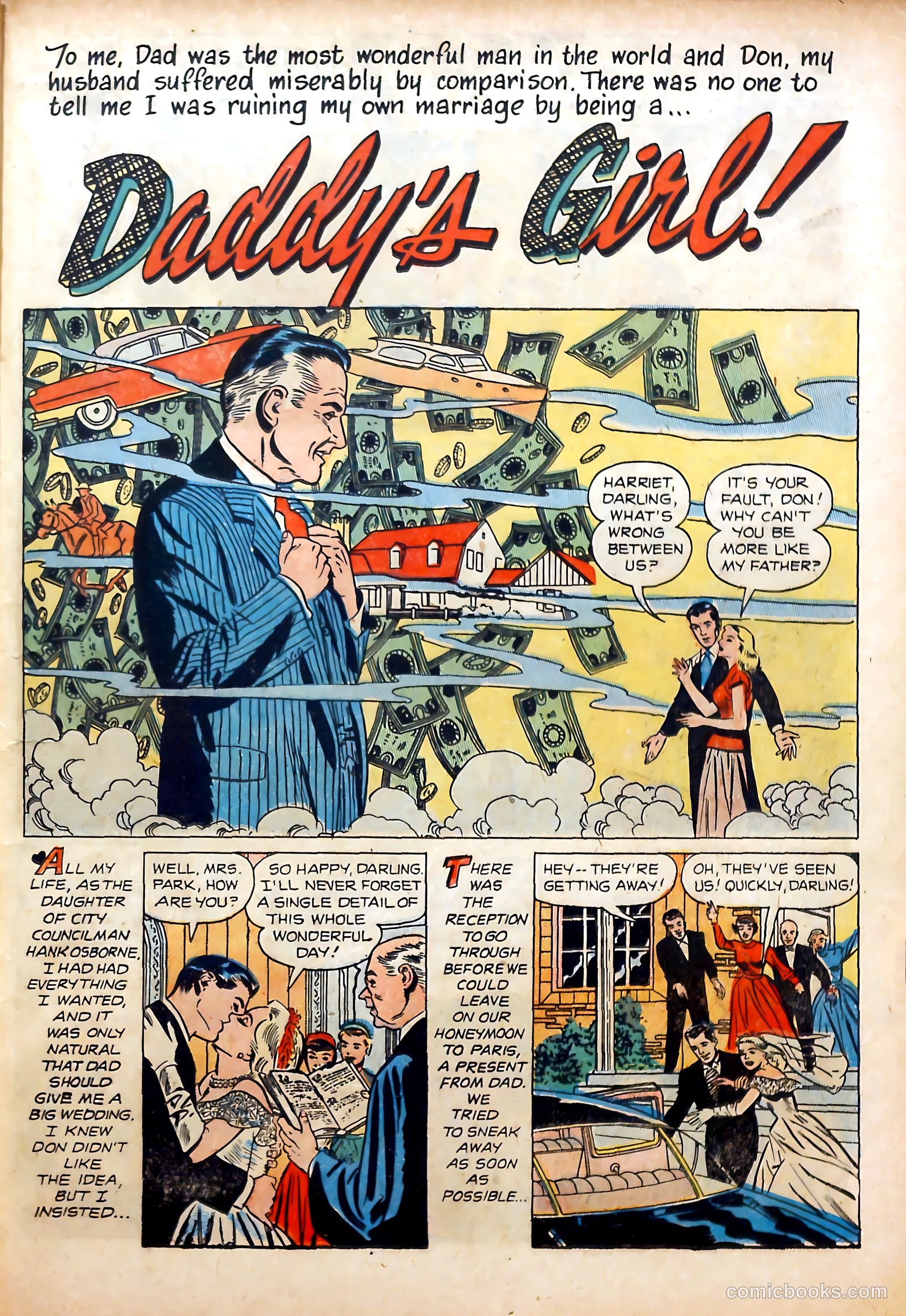 Romantic Marriage #9 (1952) — page 35 of 52