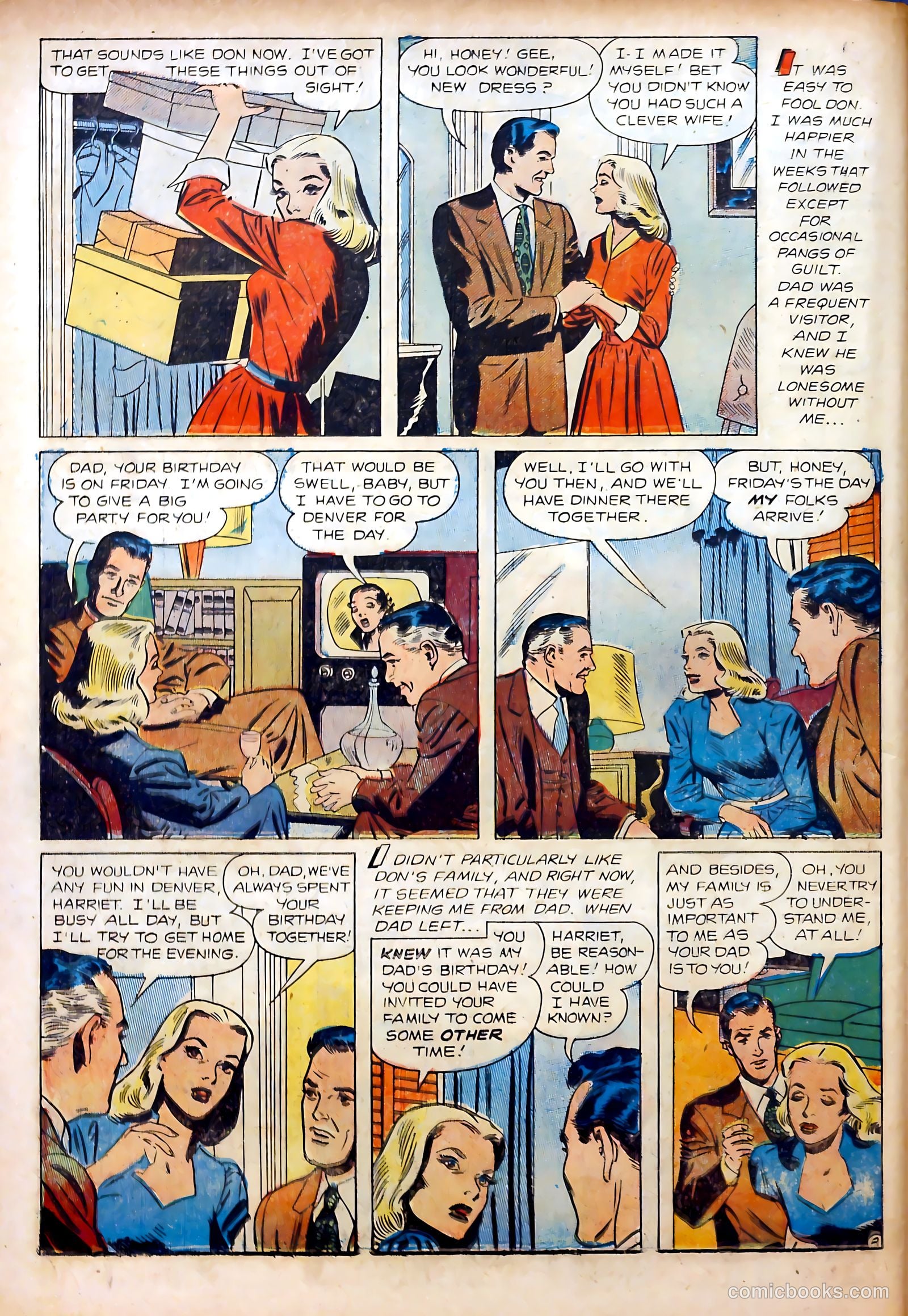 Romantic Marriage #9 (1952) — page 38 of 52