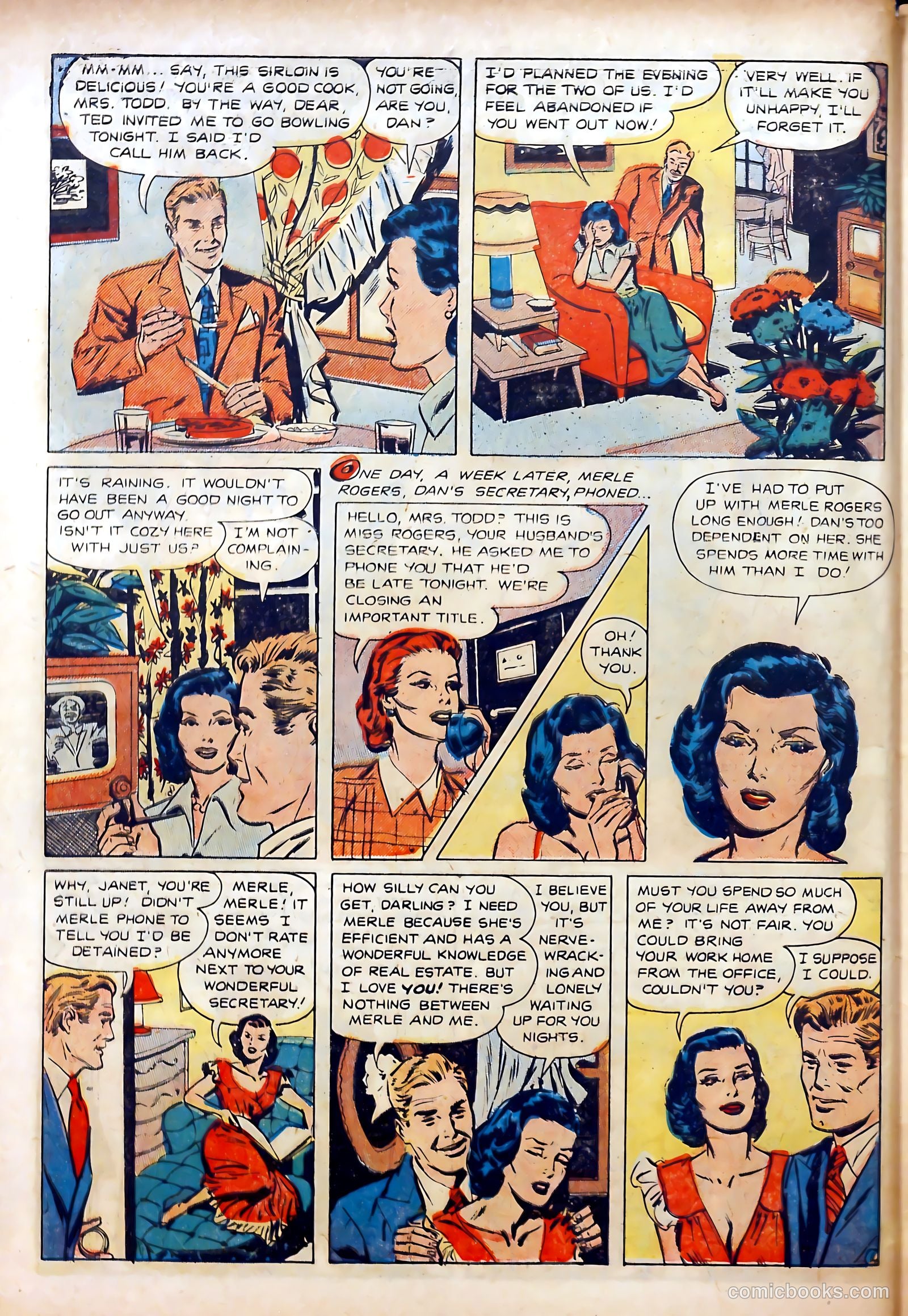 Romantic Marriage #9 (1952) — page 44 of 52