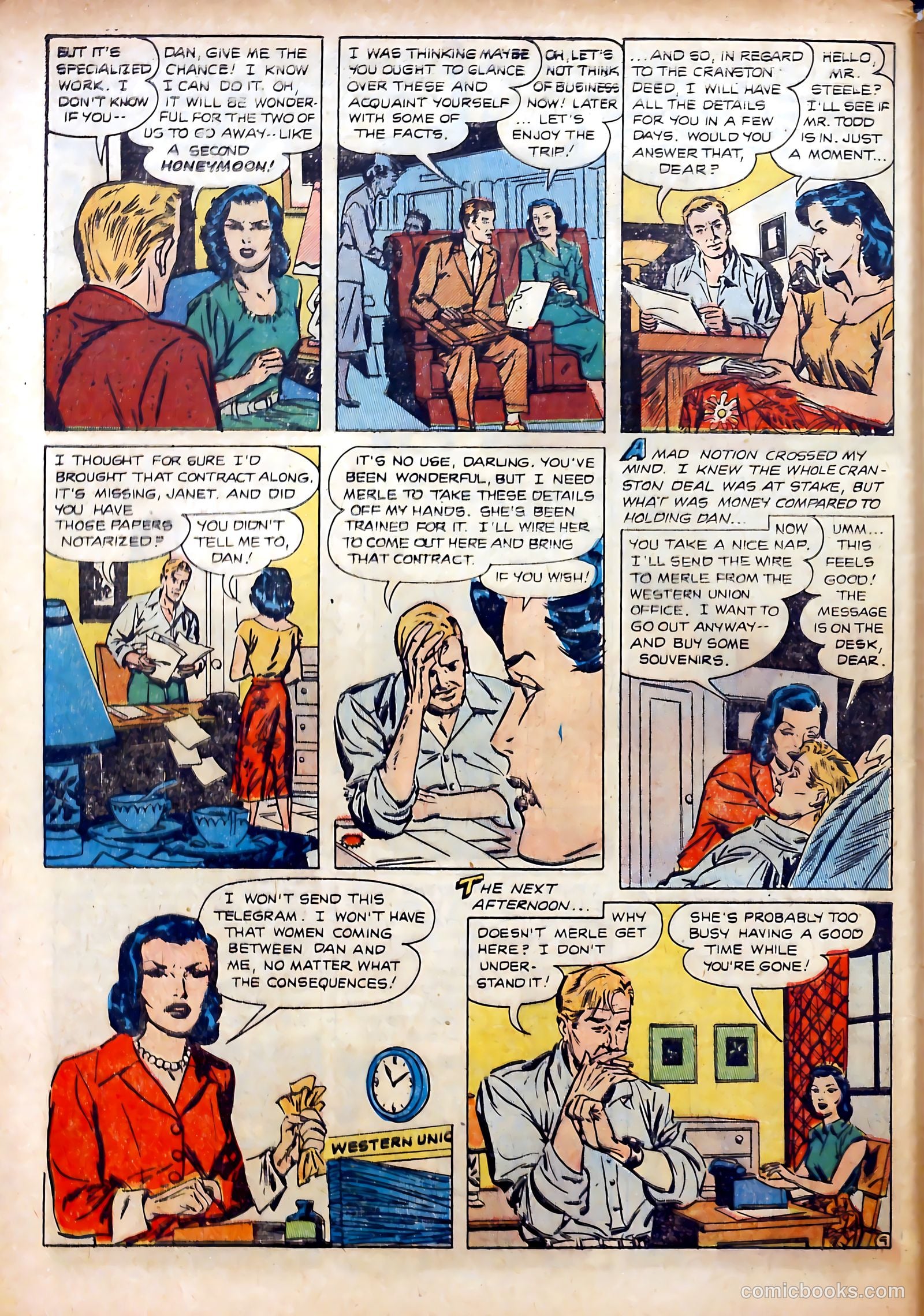Romantic Marriage #9 (1952) — page 46 of 52
