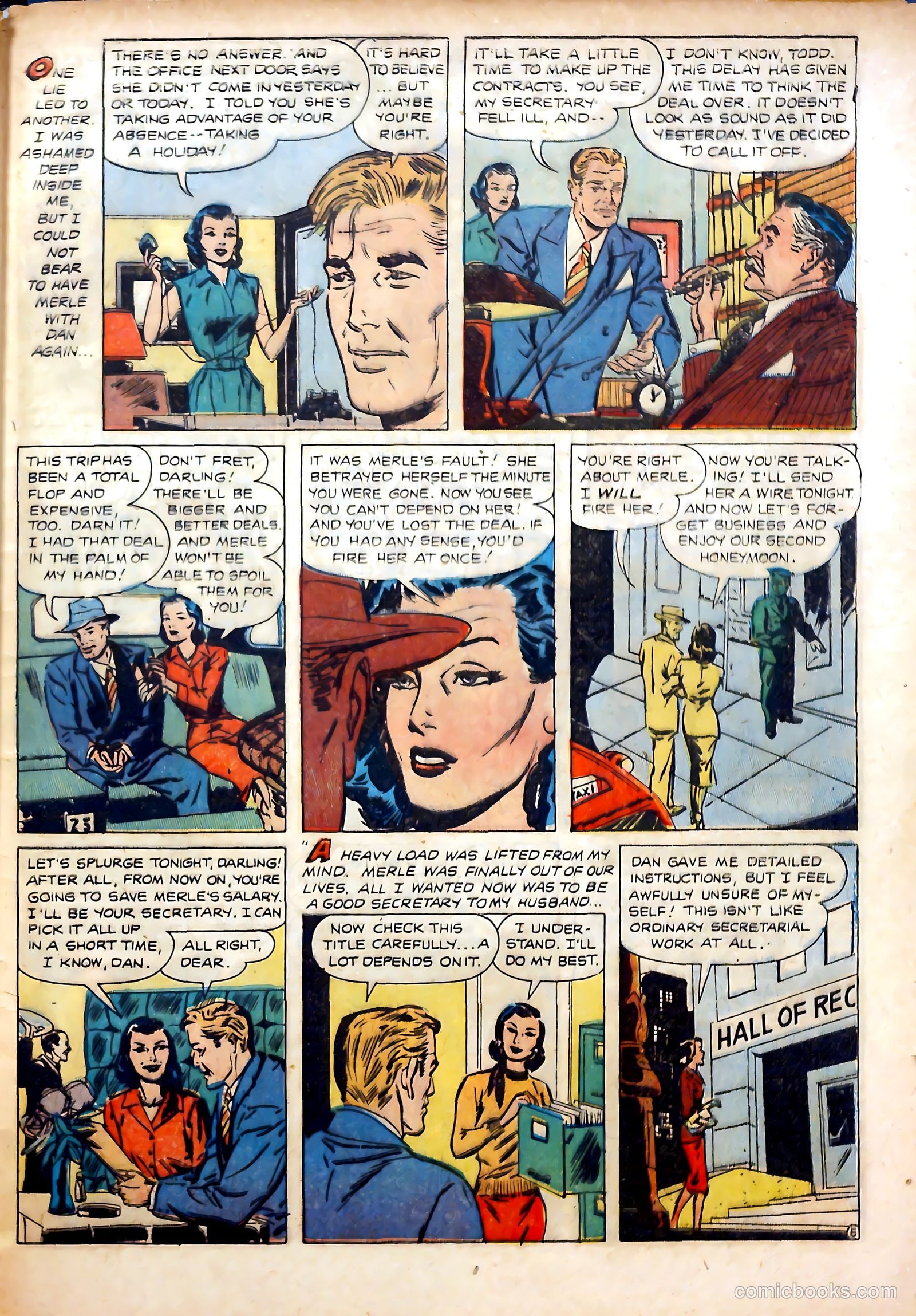 Romantic Marriage #9 (1952) — page 47 of 52