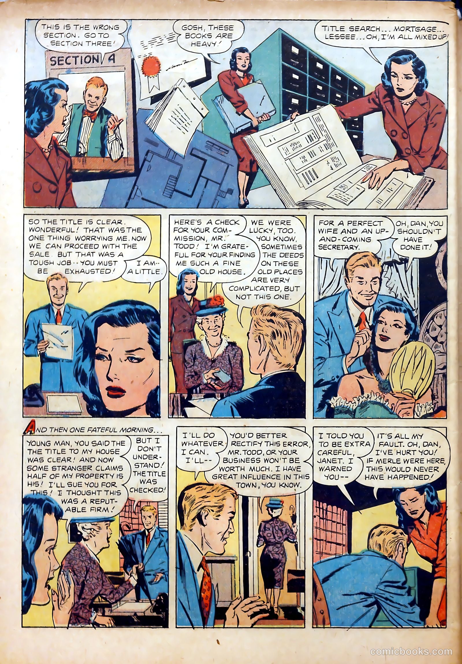 Romantic Marriage #9 (1952) — page 48 of 52